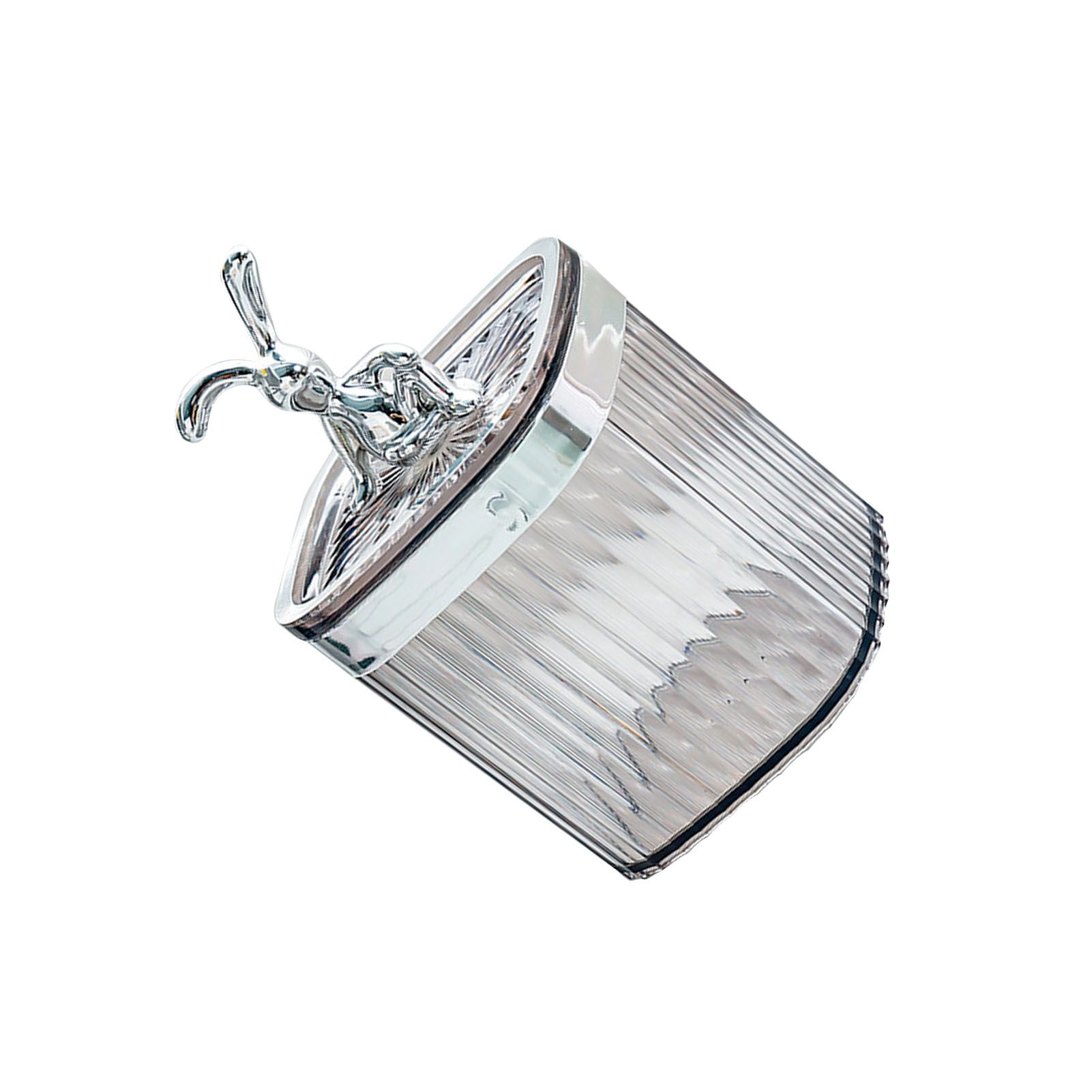 Toothpick Holder Large Capacity Fashion Look Toothpick Container Storage Box Jar for Home Restaurant Smoky Gray - Image 3