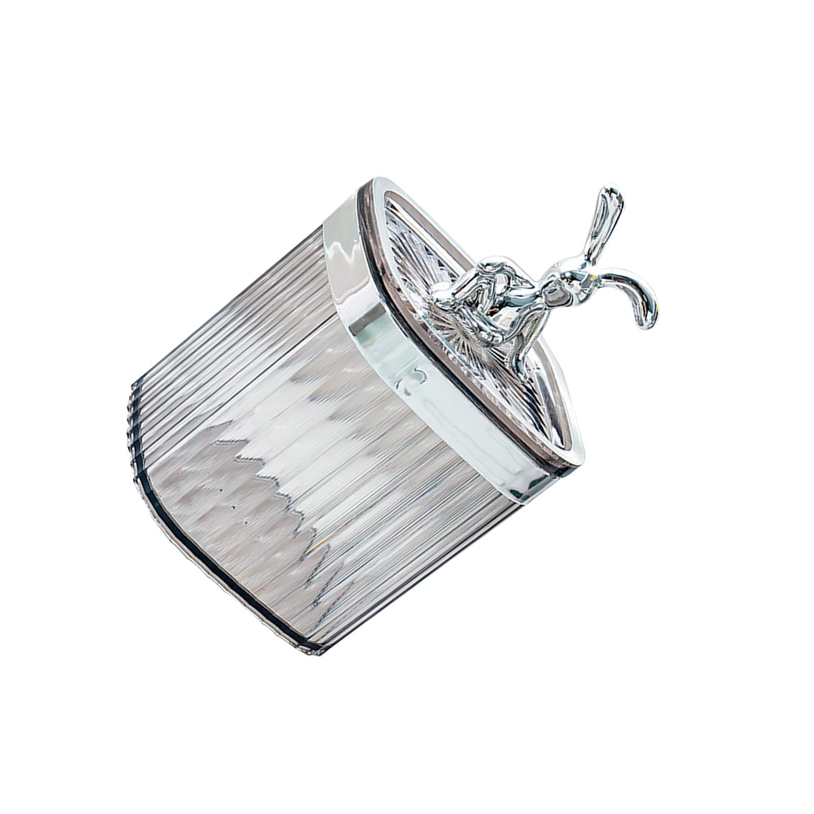 Toothpick Holder Large Capacity Fashion Look Toothpick Container Storage Box Jar for Home Restaurant Smoky Gray - Image 4