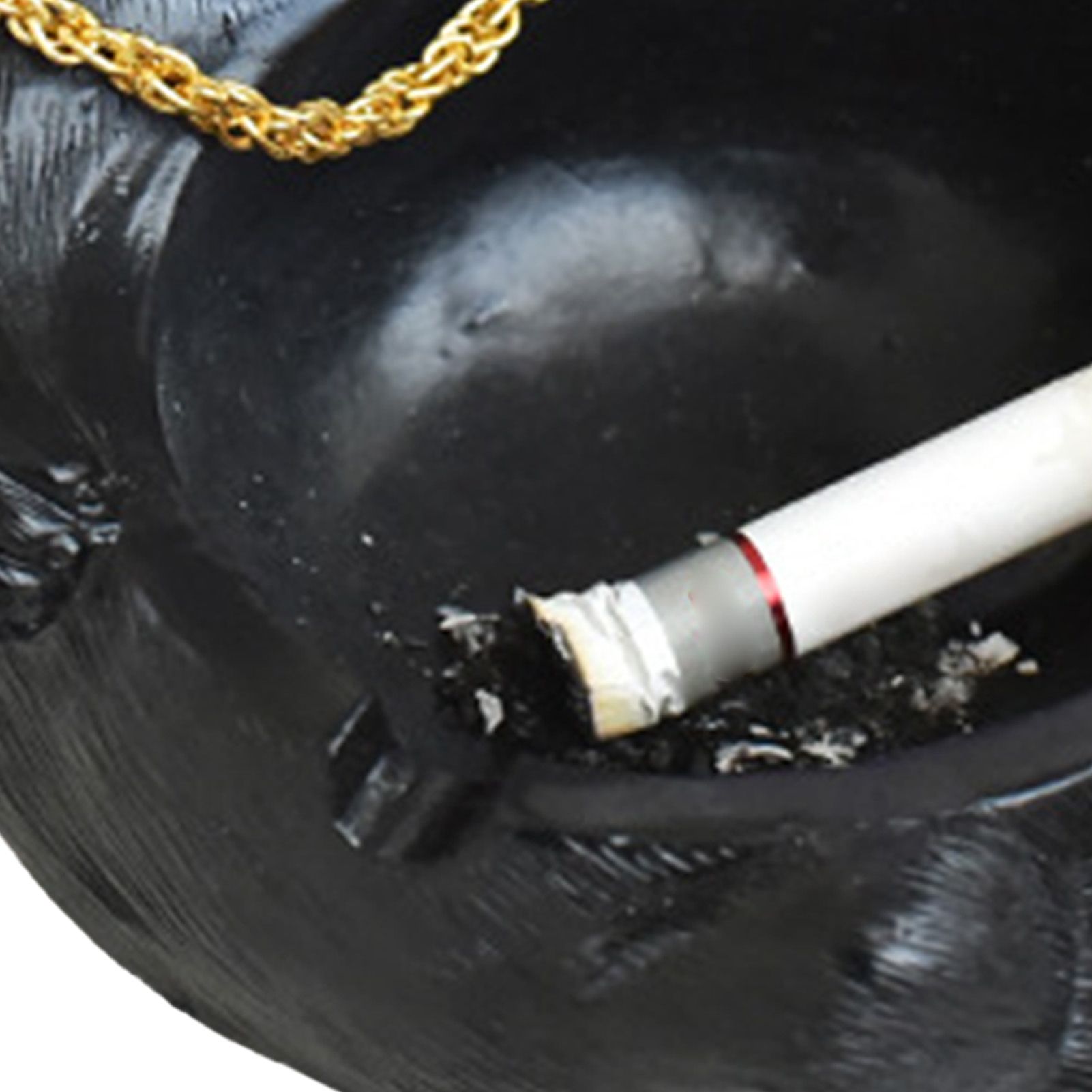 Cartoon Animal Ashtray Household Innovative Decorative Bully Dog Ashtray for Living Room Black - Image 8