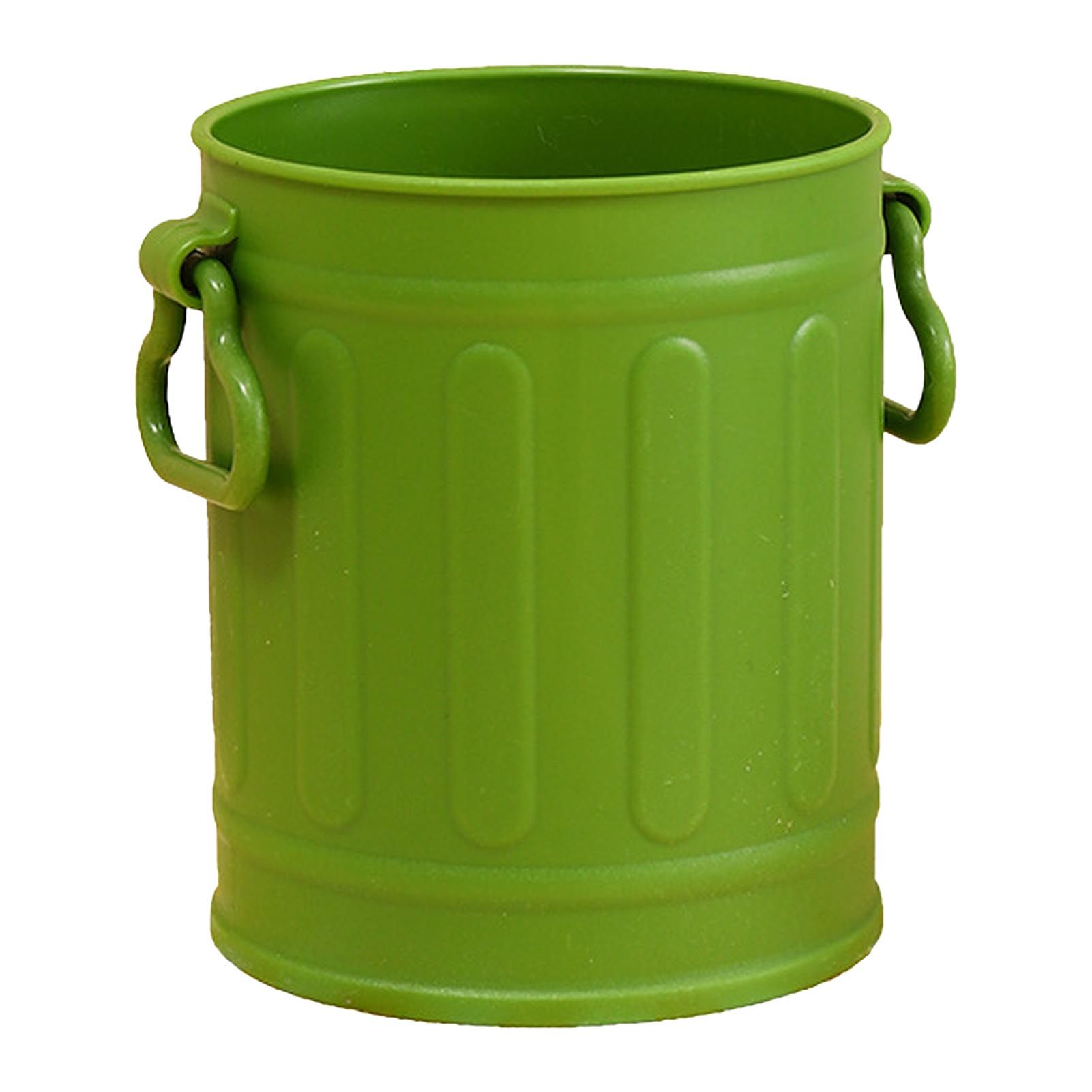 Plastic Pen Holder Cute Large Capacity Convenient Storage Pencil Container for Home School Office Green - Image 1