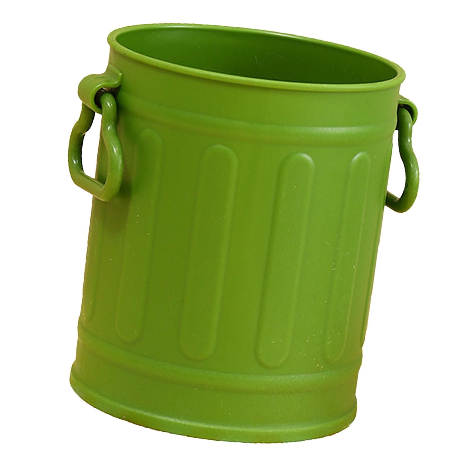 Plastic Pen Holder Cute Large Capacity Convenient Storage Pencil Container for Home School Office Green - Image 3