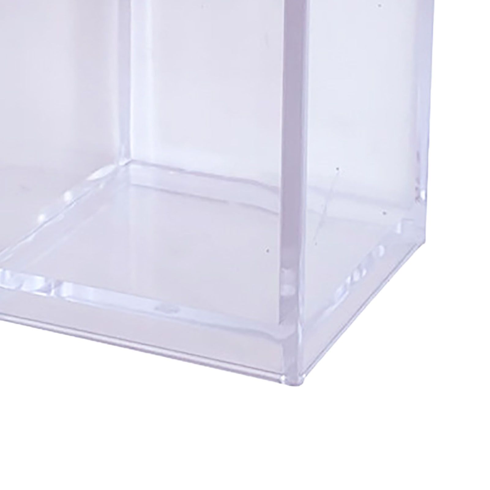 Acrylic Pencil Pen Holder Cup Transparent Clear Makeup Brush Storage Box Desktop Stationery Organizer for Office School Home - Image 8
