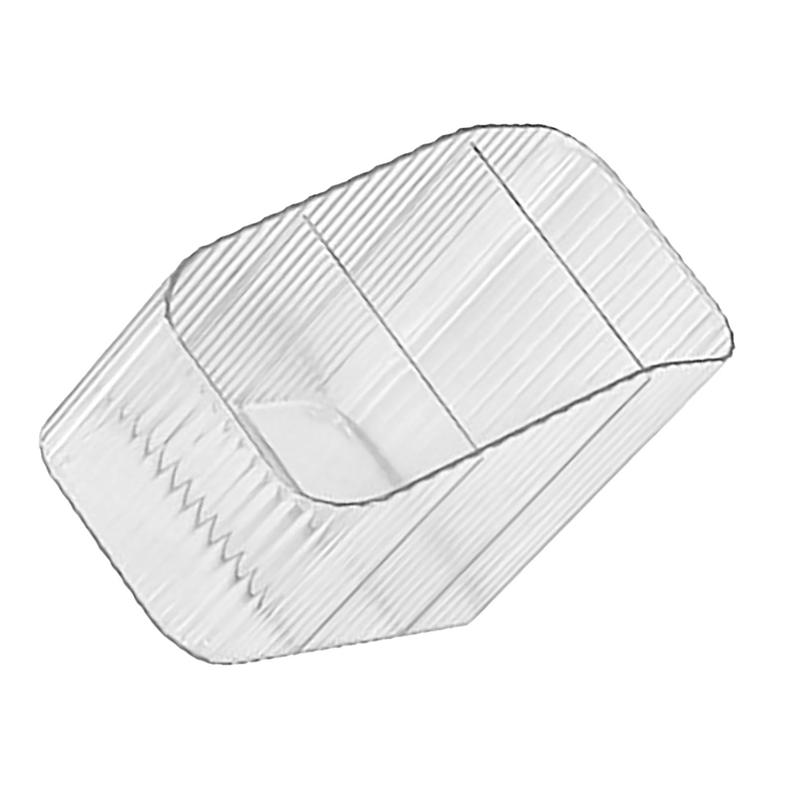 Pen Holder with 3 Compartments PP Transparent Makeup Brush Holder Desktop Stationery Organizer for Bedroom Dorm School Office - Image 7