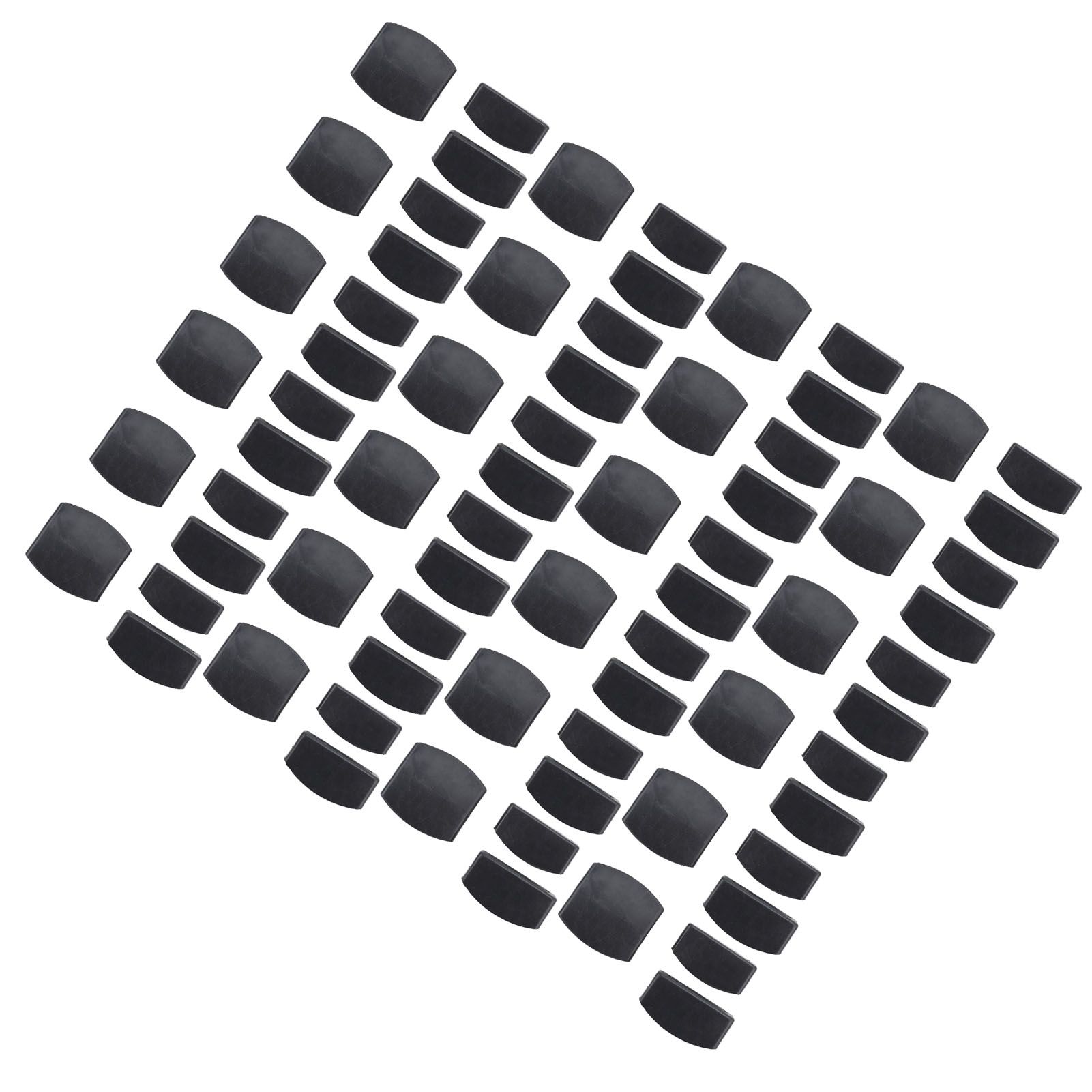 72Pcs Plastic Bed Slat End Caps Holders Centre Caps Plastic Connector Furniture Accessories for Holding and Securing Slats Black - Image 5