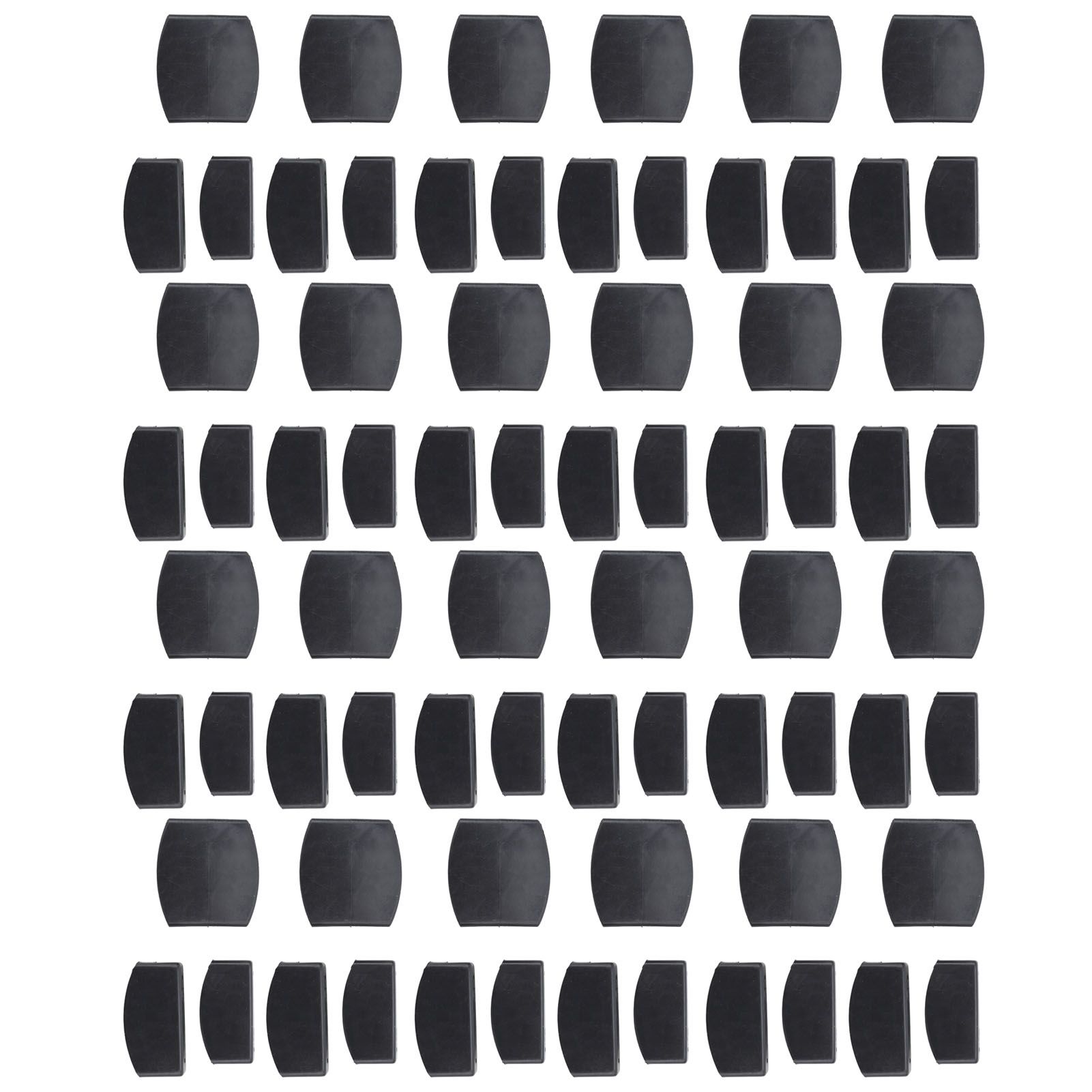 72Pcs Plastic Bed Slat End Caps Holders Centre Caps Plastic Connector Furniture Accessories for Holding and Securing Slats Black - Image 7