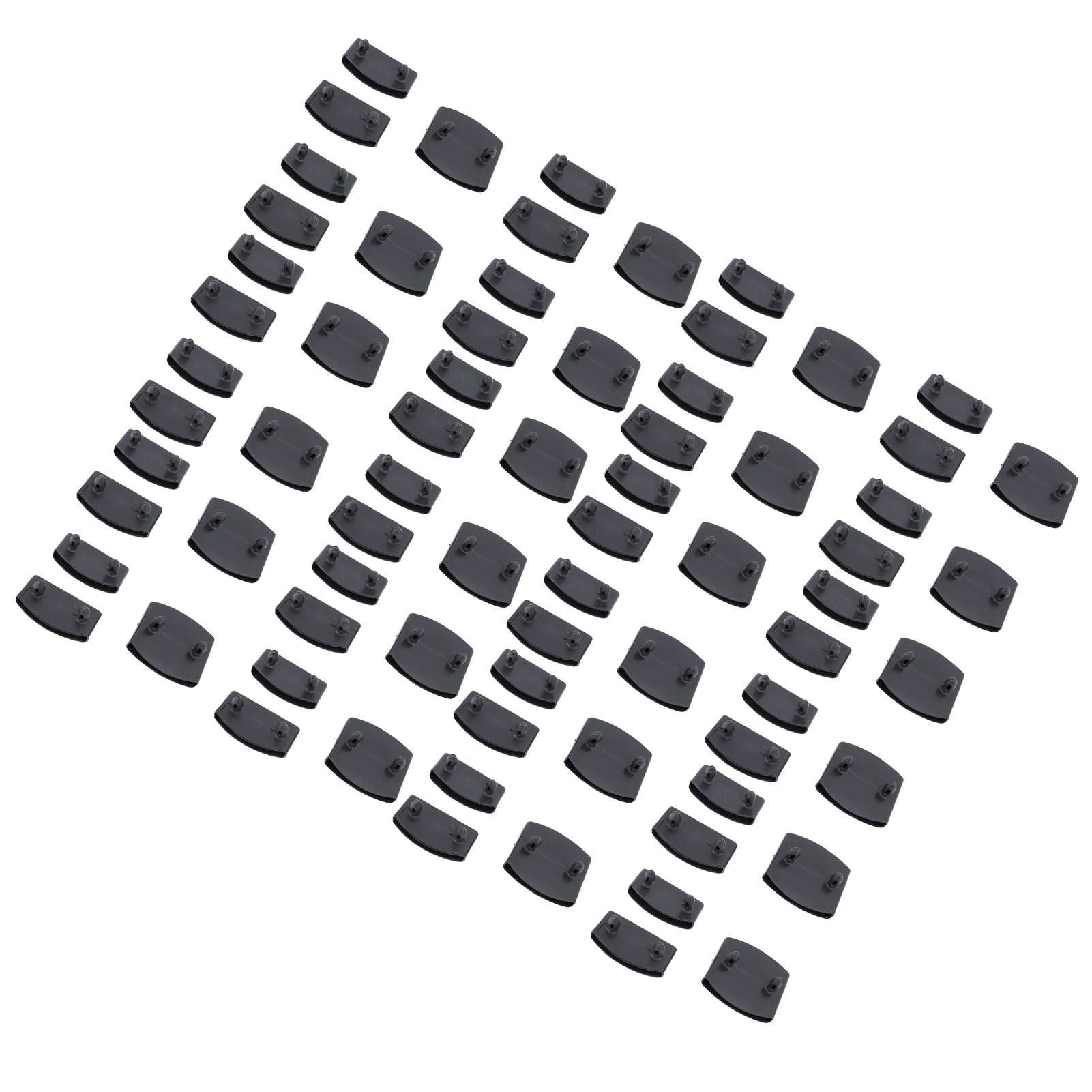 72Pcs Plastic Bed Slat End Caps Holders Centre Caps Plastic Connector Furniture Accessories for Holding and Securing Slats Black - Image 8