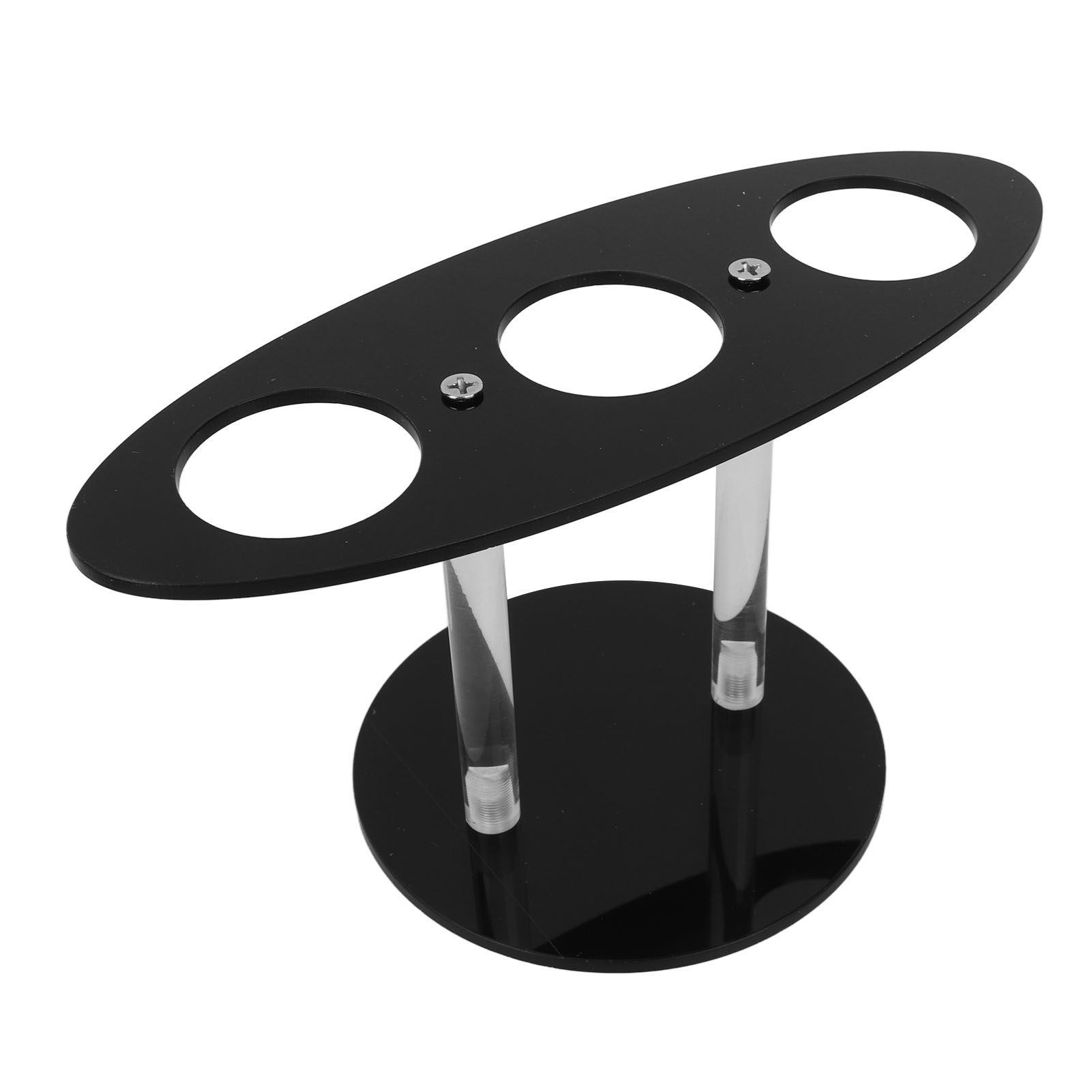 Ice Cream Cone Holder Stand Acrylic 3 Holes Hand Roll Sushi Display Stand for Party Wedding Christmas Thanksgiving - Image 4