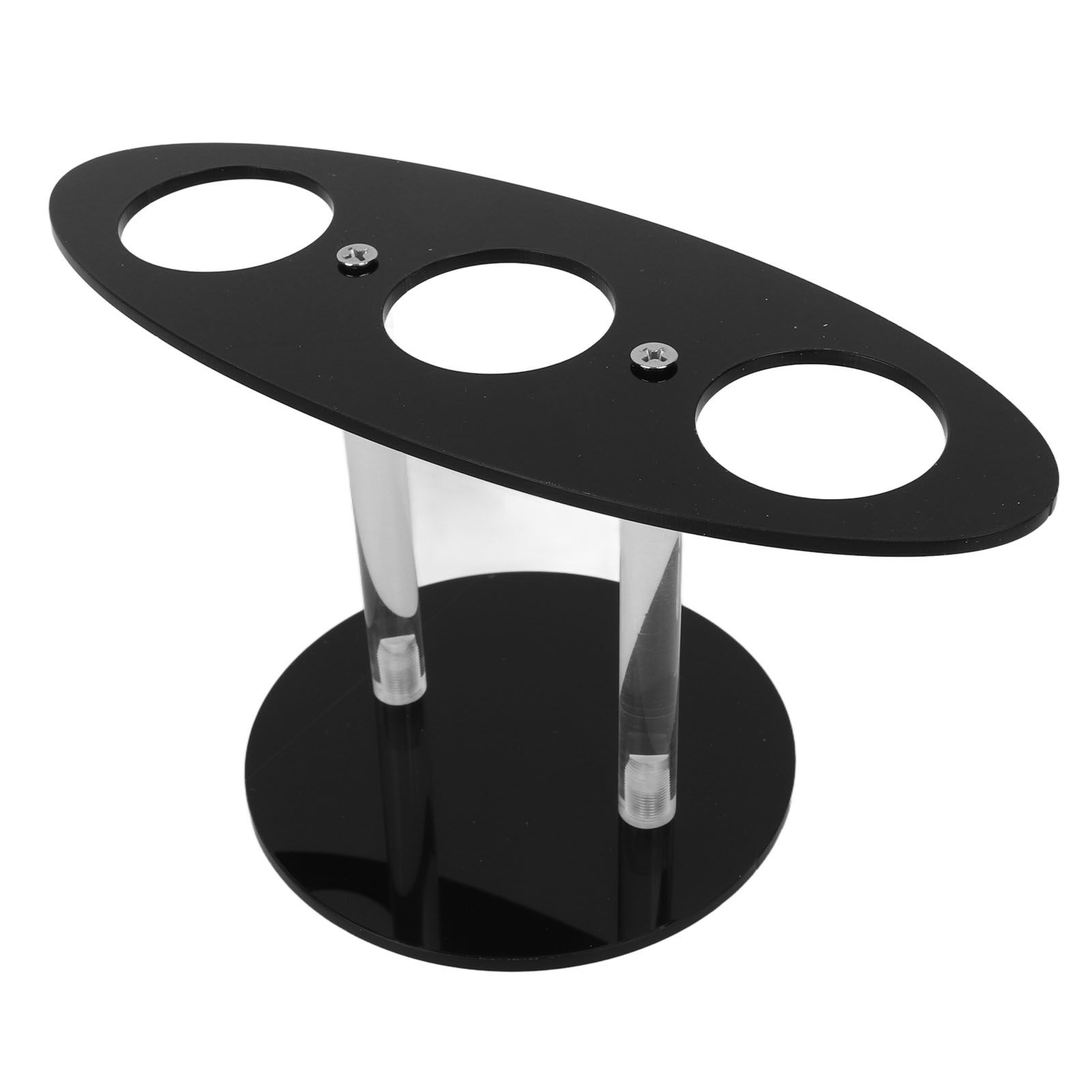 Ice Cream Cone Holder Stand Acrylic 3 Holes Hand Roll Sushi Display Stand for Party Wedding Christmas Thanksgiving - Image 5