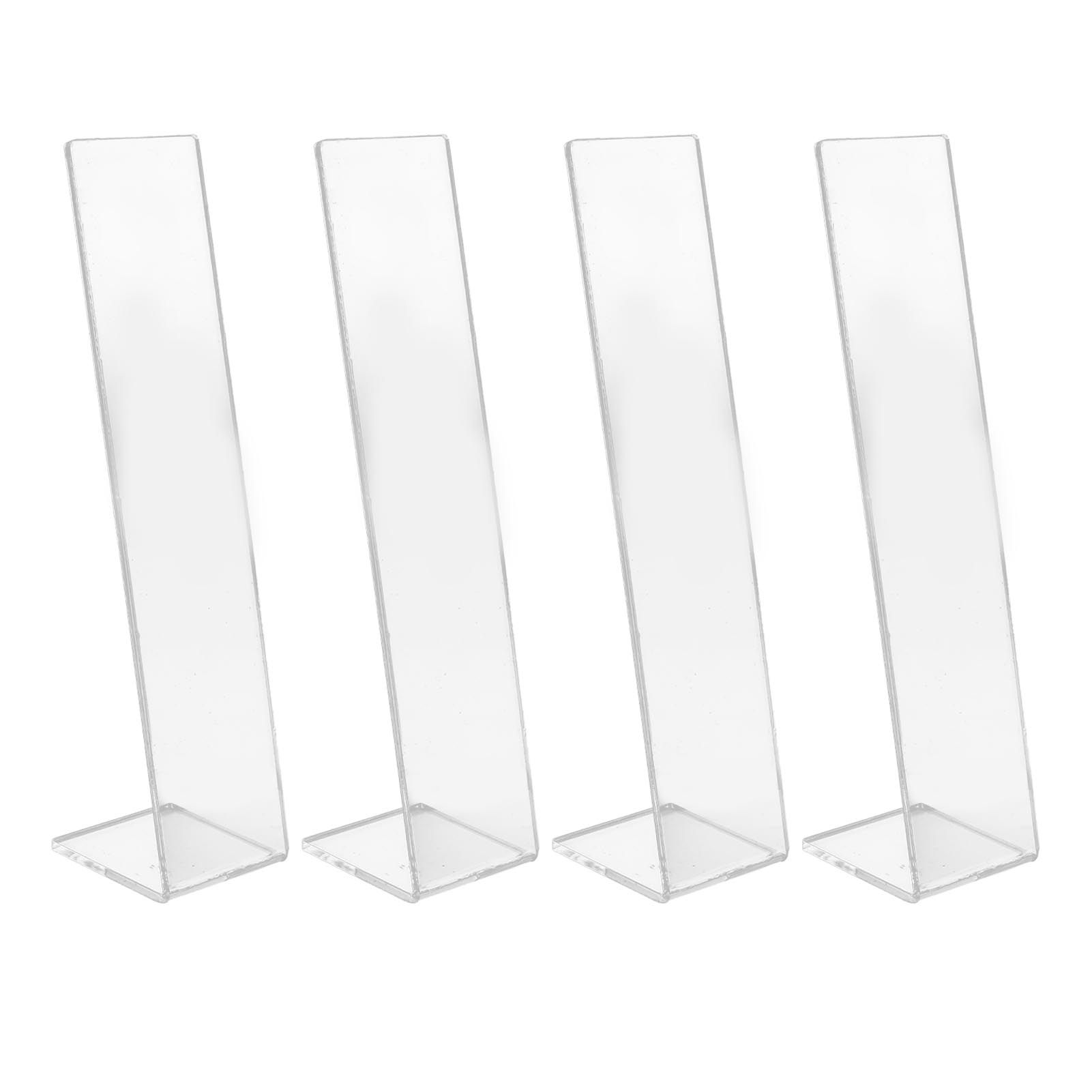 4 Pcs Acrylic Hair Band Display Stand Hair Clasp Hair Clasp Jewelry Display Holder for Shop Transparent - Image 4