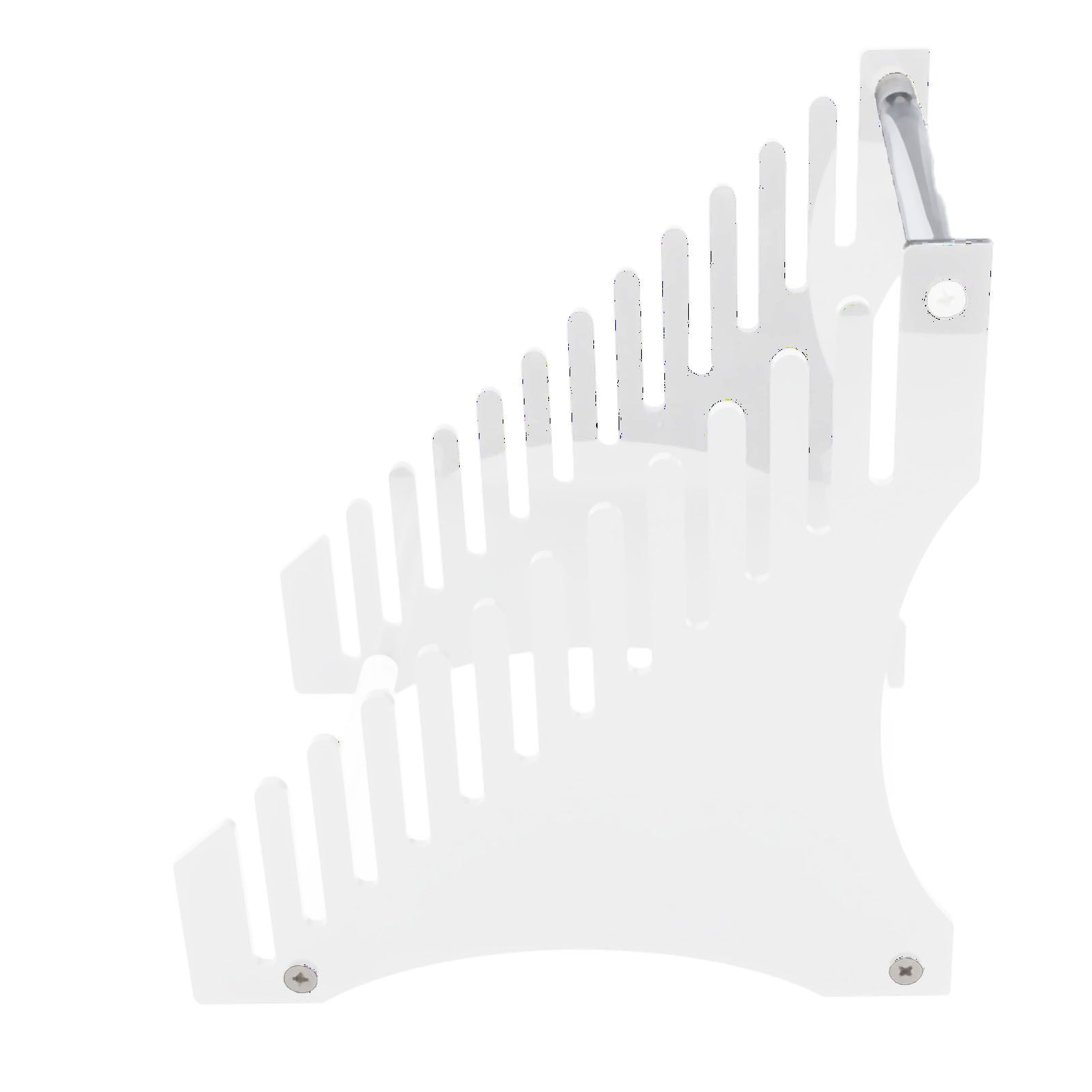 Record Storage Holder 12 Slots Acrylic Vinyl Record Organizer Easy Assembly Access Record Stand for Music Collection Album Transparent - Image 6