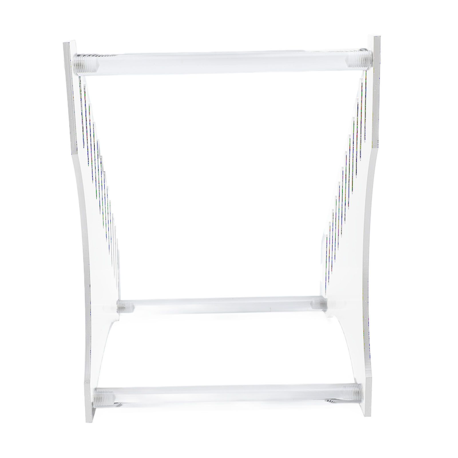 Record Storage Holder 12 Slots Acrylic Vinyl Record Organizer Easy Assembly Access Record Stand for Music Collection Album Transparent - Image 8