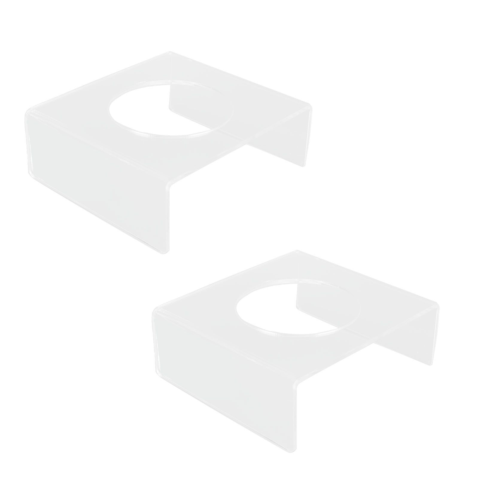 2PCS Football Stand Clear Display Holder Acrylic Stable Support Anti Scratch Versatile Display Rack for Basketball Volleyball - Image 4