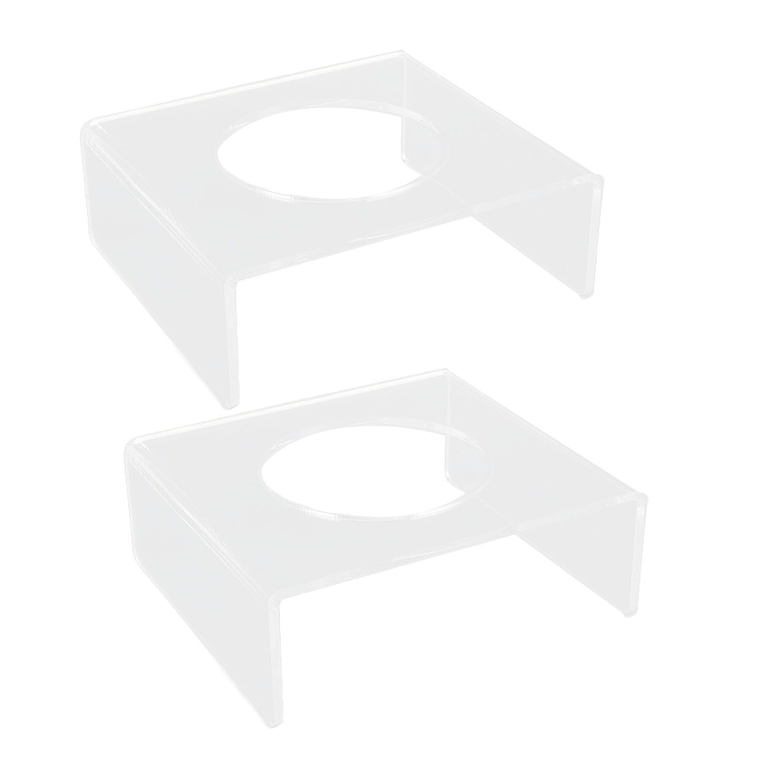 2PCS Football Stand Clear Display Holder Acrylic Stable Support Anti Scratch Versatile Display Rack for Basketball Volleyball - Image 6