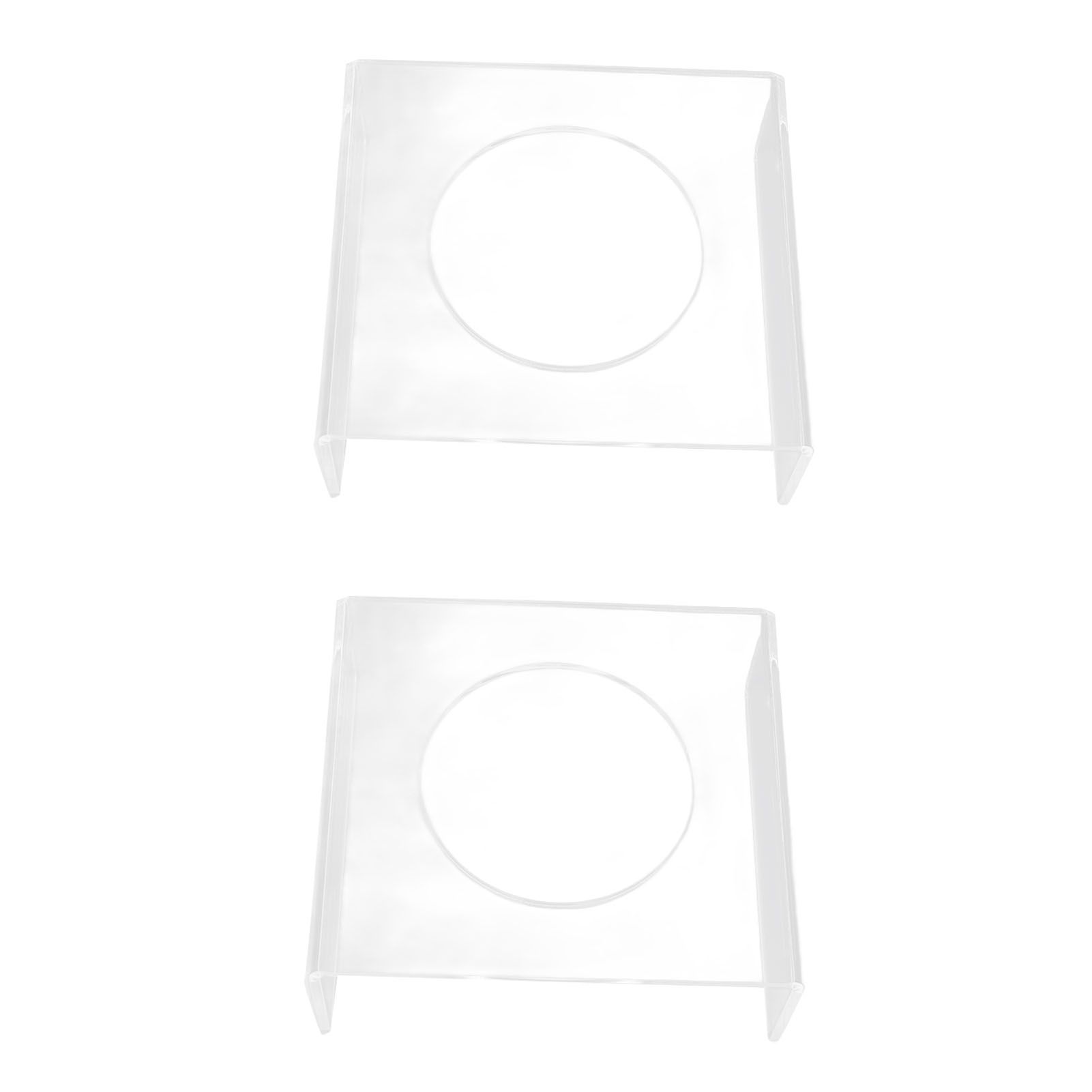 2PCS Football Stand Clear Display Holder Acrylic Stable Support Anti Scratch Versatile Display Rack for Basketball Volleyball - Image 8