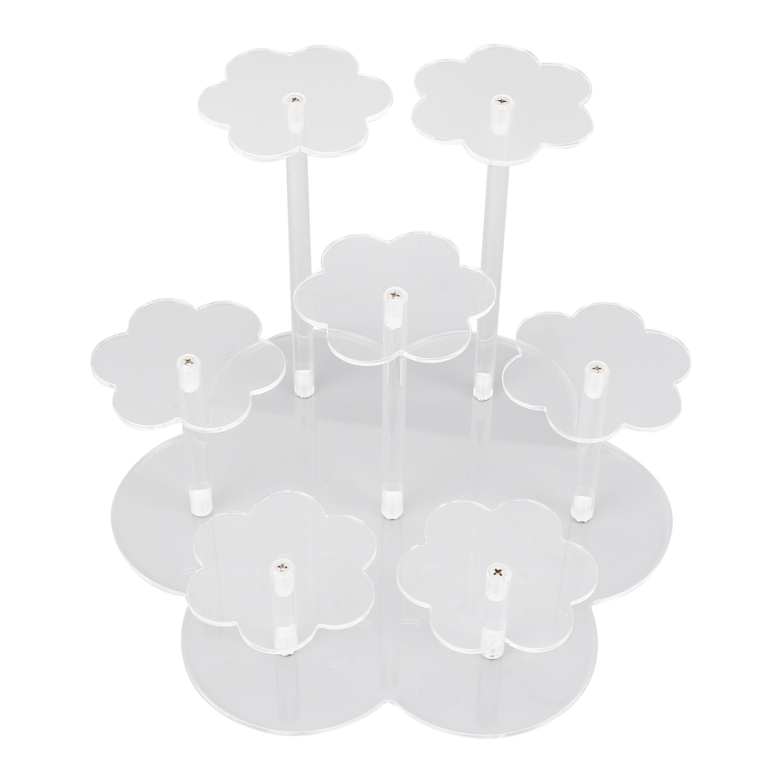 Acrylic Display Stand Figures Perfume Organizers Storage Risers Cupcake Dessert Conutertop Desktop Decoration Organizer Transparent - Image 3