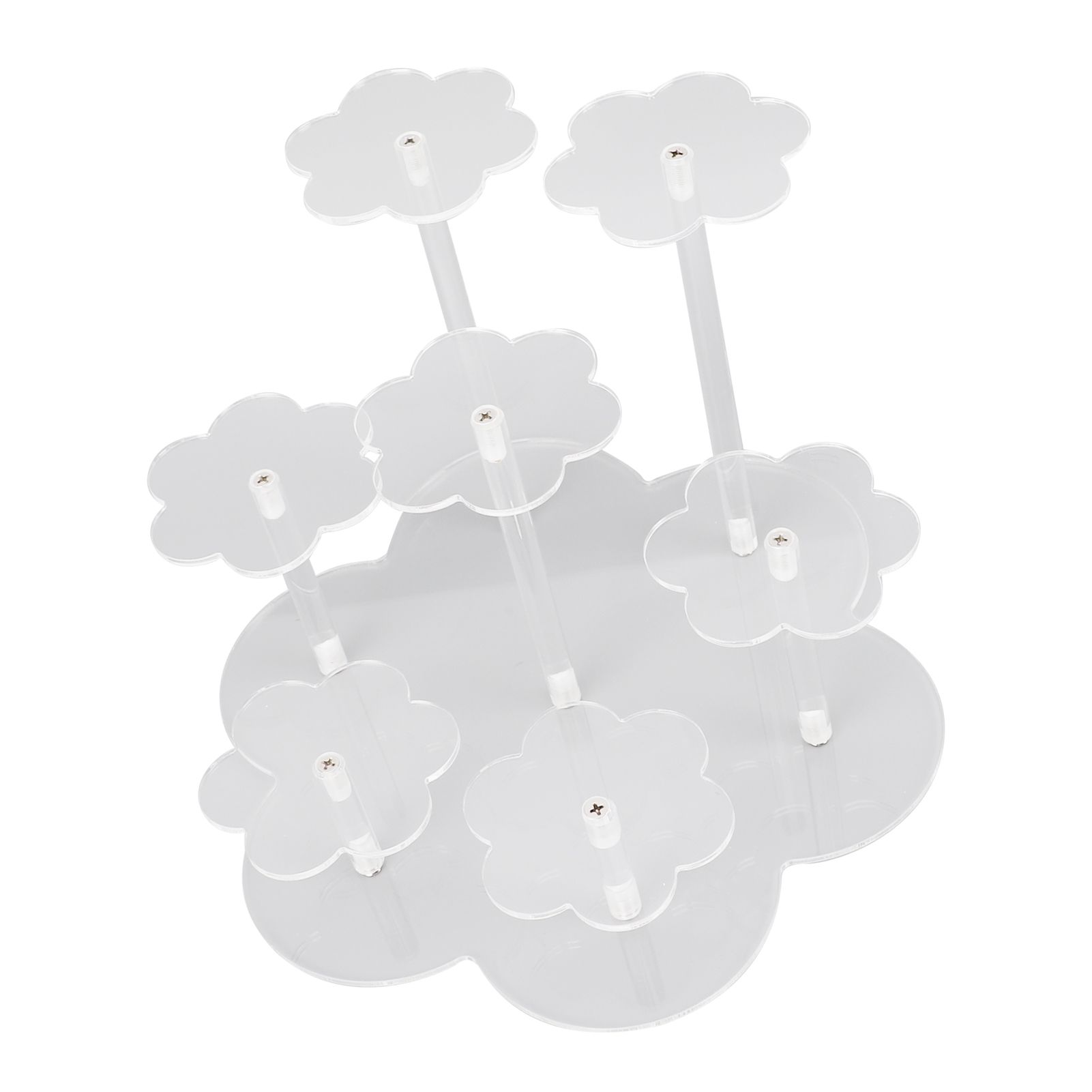 Acrylic Display Stand Figures Perfume Organizers Storage Risers Cupcake Dessert Conutertop Desktop Decoration Organizer Transparent - Image 6