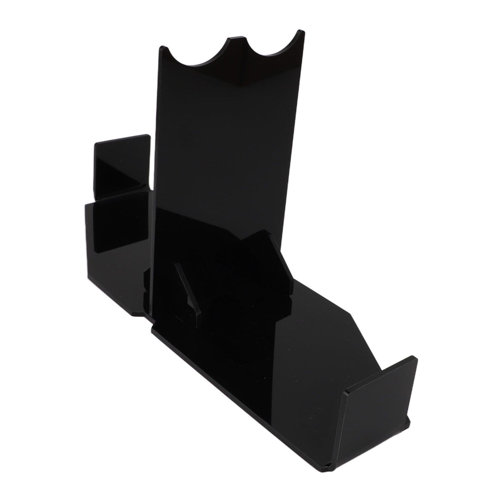 Lightsaber Display Stand Acrylic Desktop Lightsaber Display Holder Rack Wand Stand Dagger Dispaly Stand with Anti Slip Pad Black - Image 3