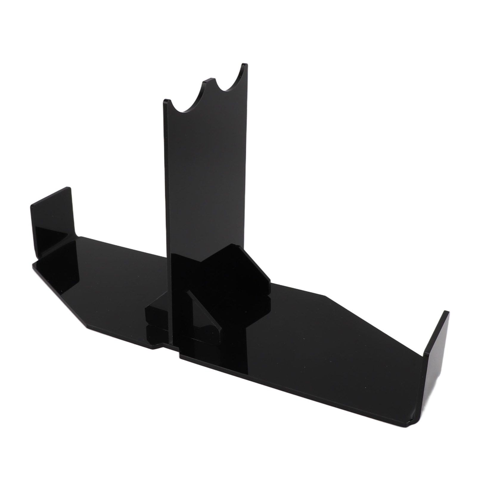 Lightsaber Display Stand Acrylic Desktop Lightsaber Display Holder Rack Wand Stand Dagger Dispaly Stand with Anti Slip Pad Black - Image 7
