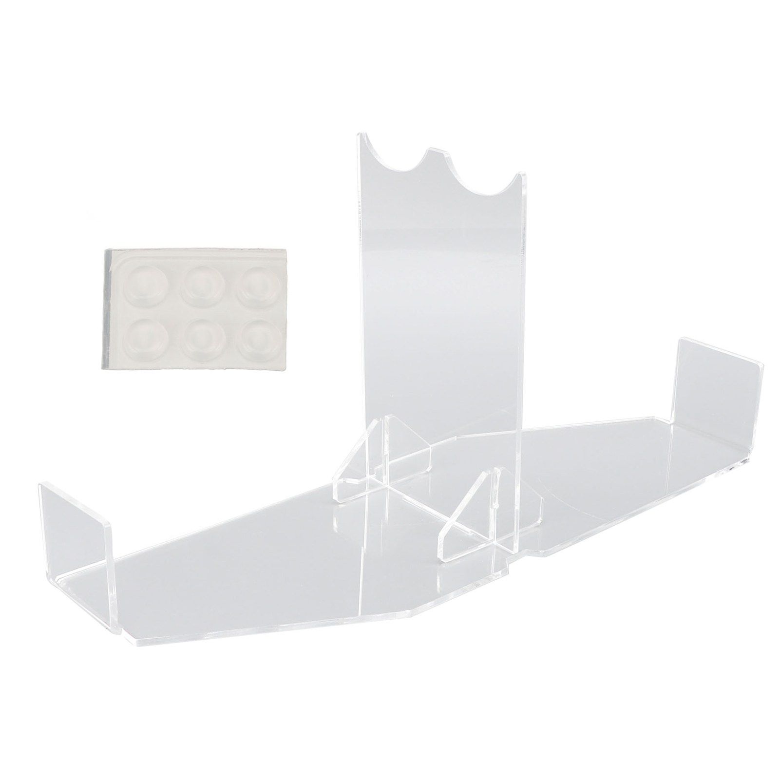 Lightsaber Display Stand Acrylic Desktop Lightsaber Display Holder Rack Wand Stand Dagger Dispaly Stand with Anti Slip Pad Transparent - Image 1