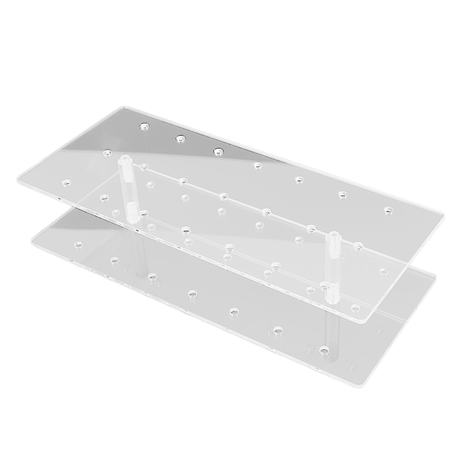 Cake Pop Stand 21 Holes Clear Acrylic Lollipop Display Holder for Weddings Baby Showers Birthday Party - Image 2