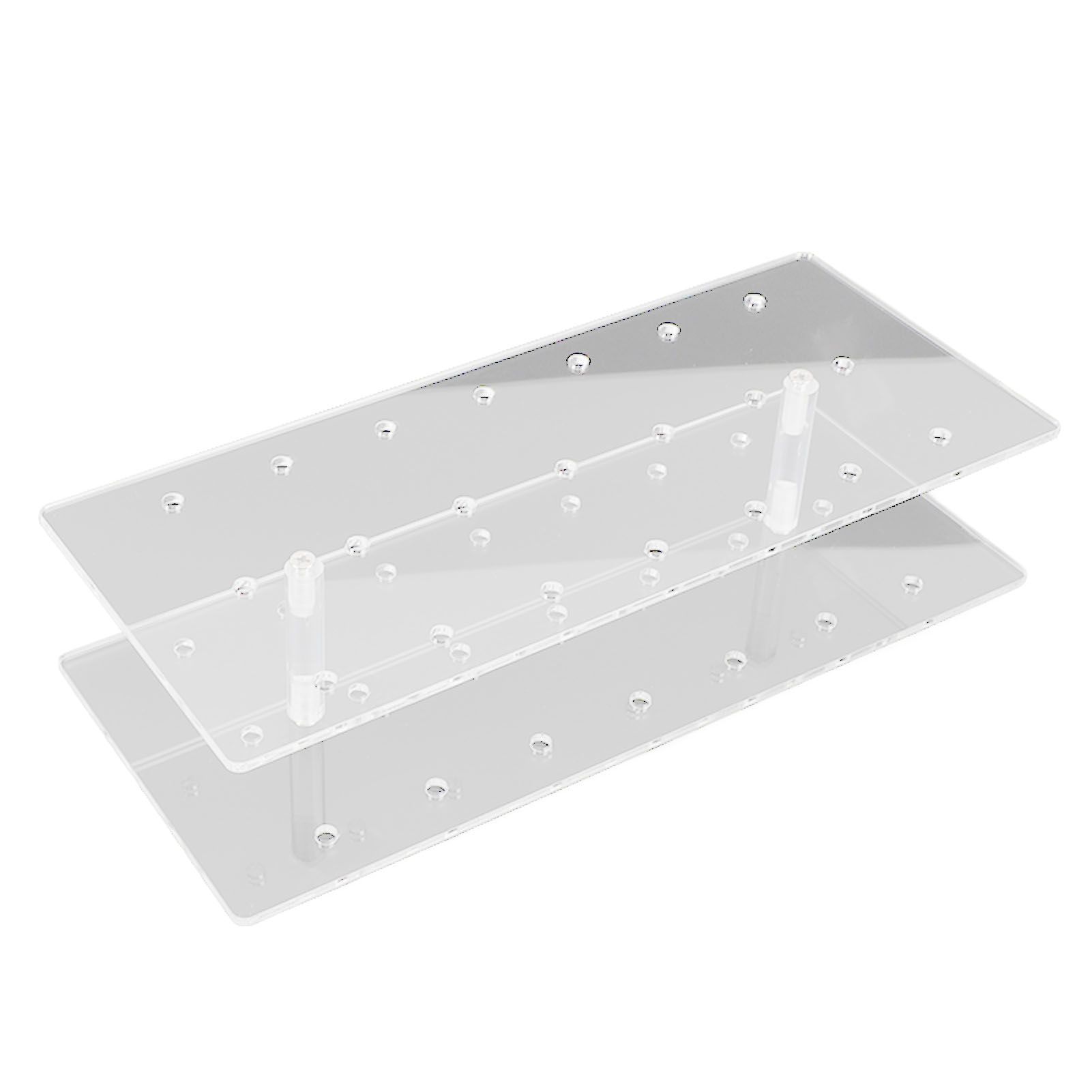 Cake Pop Stand 21 Holes Clear Acrylic Lollipop Display Holder for Weddings Baby Showers Birthday Party - Image 7