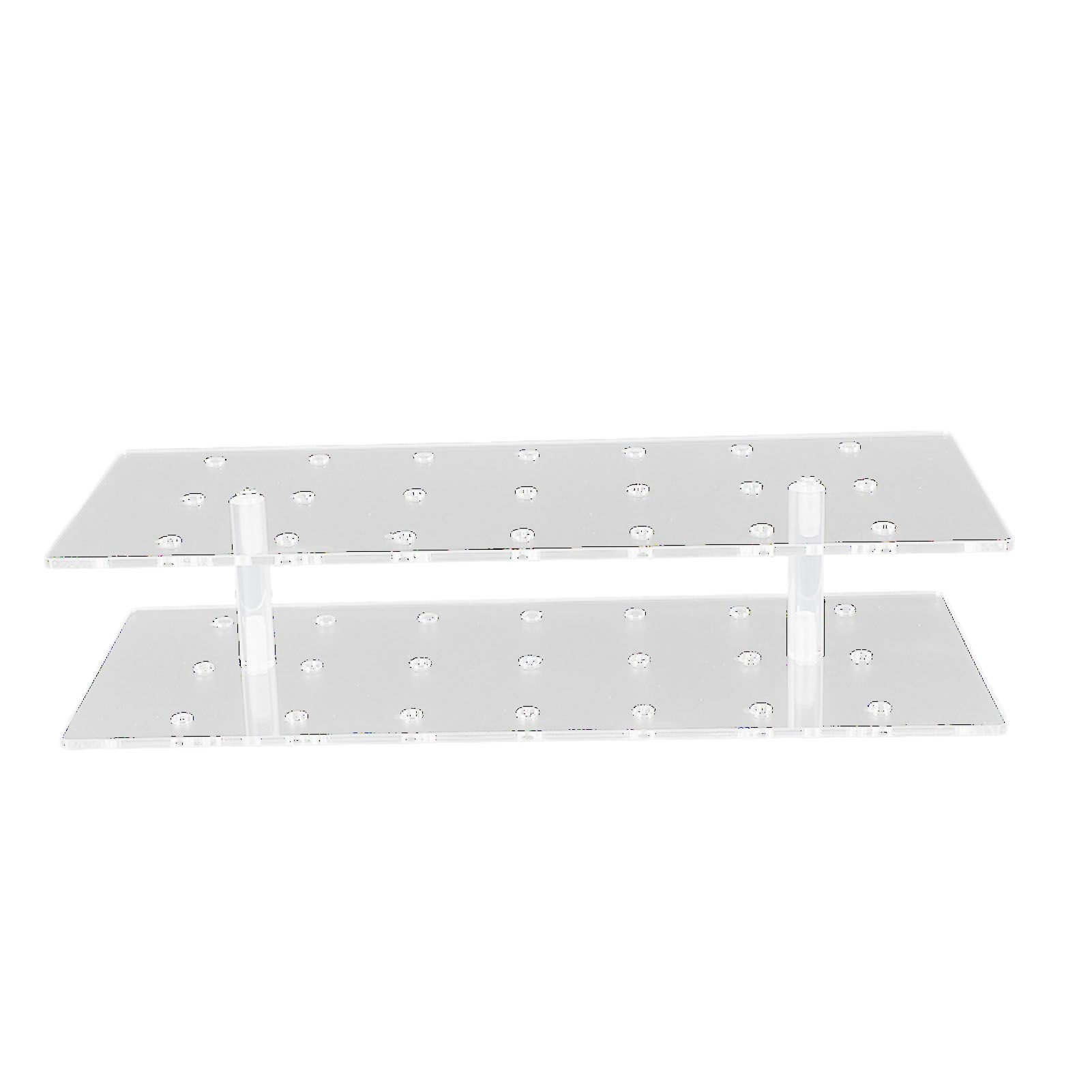 Cake Pop Stand 21 Holes Clear Acrylic Lollipop Display Holder for Weddings Baby Showers Birthday Party - Image 8