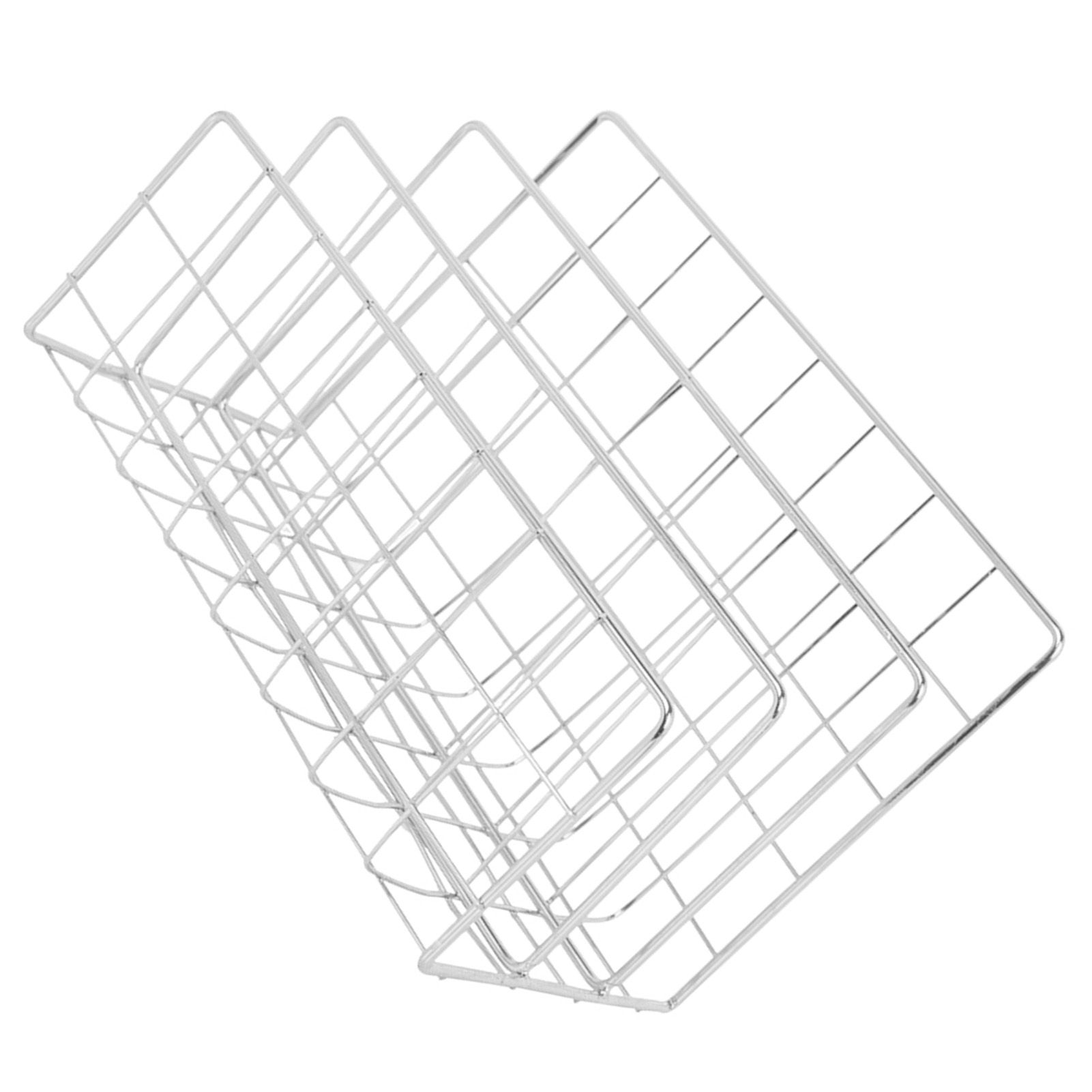 Book Sorter File Magazine Display Organizer Iron Bookend Home Decoration for Office Shelf - Image 2