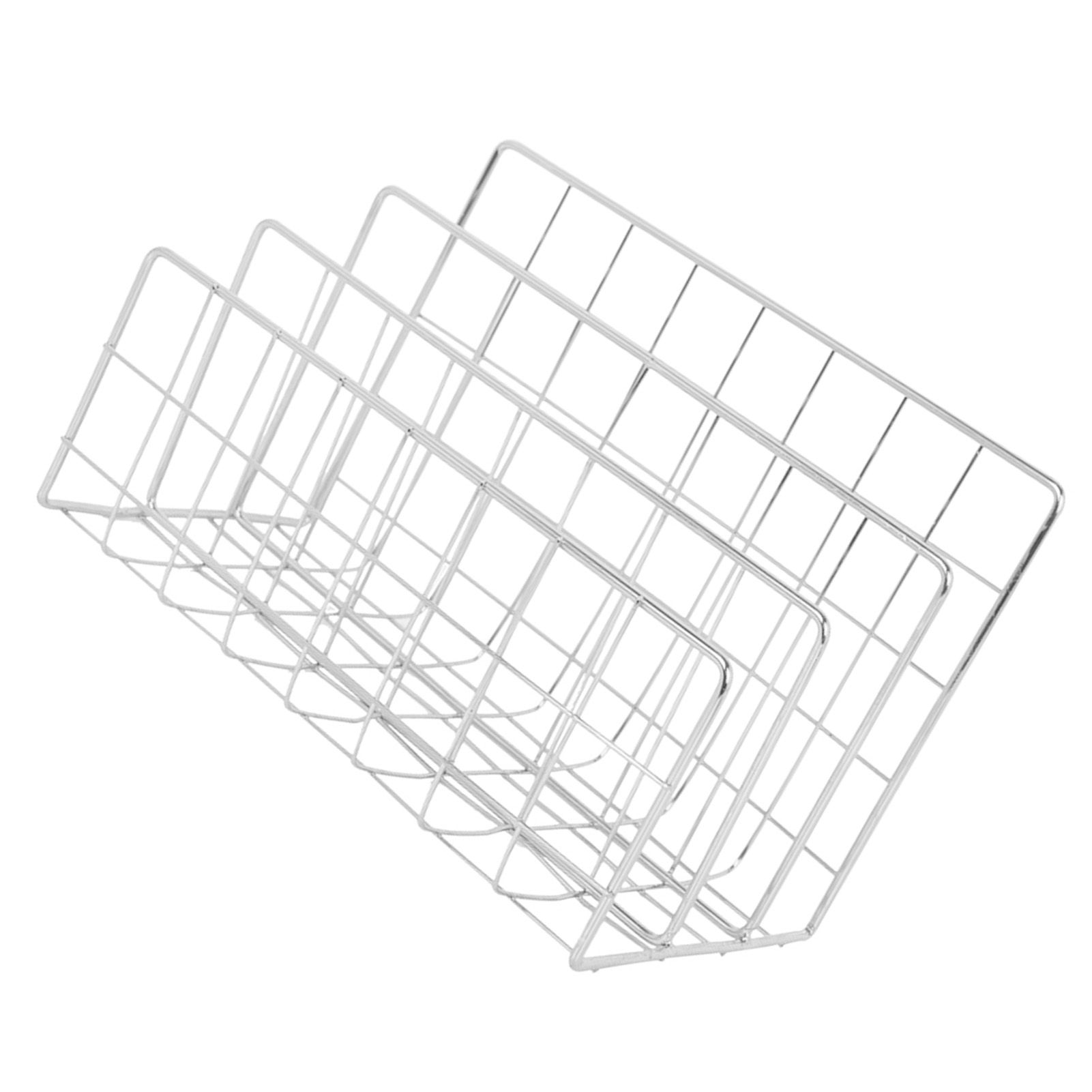 Book Sorter File Magazine Display Organizer Iron Bookend Home Decoration for Office Shelf - Image 3