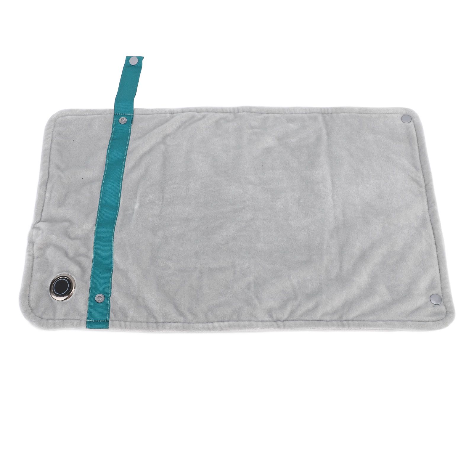 USB Heated Blanket with Temperature Control Mutipurpose Electric Heated Throw Warm Cozy Knee Heating Blanket Home Office Silver - Image 4