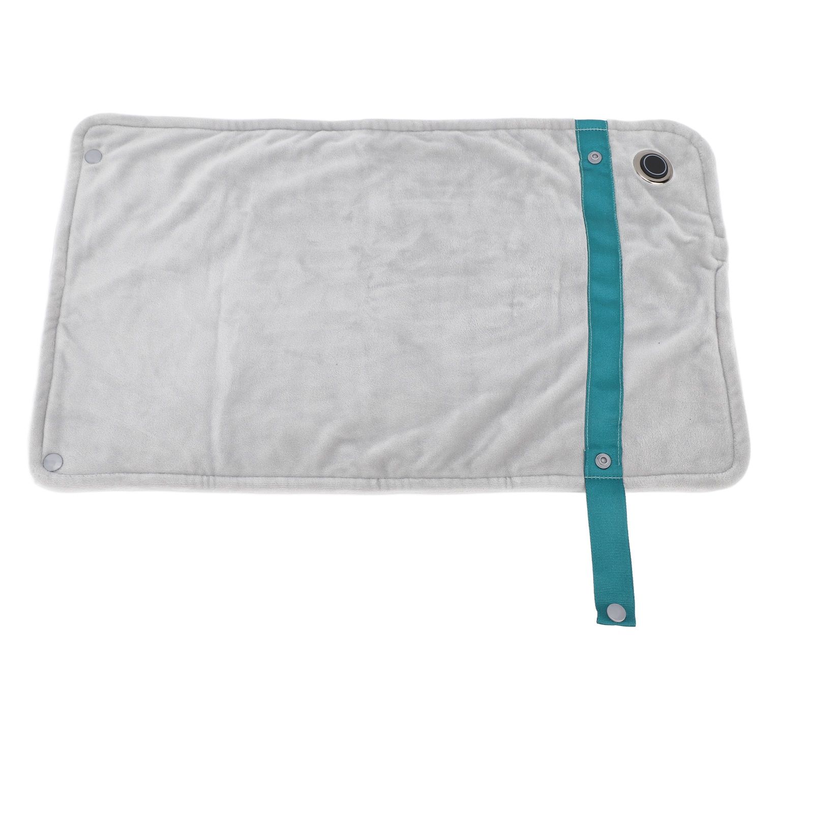 USB Heated Blanket with Temperature Control Mutipurpose Electric Heated Throw Warm Cozy Knee Heating Blanket Home Office Silver - Image 5