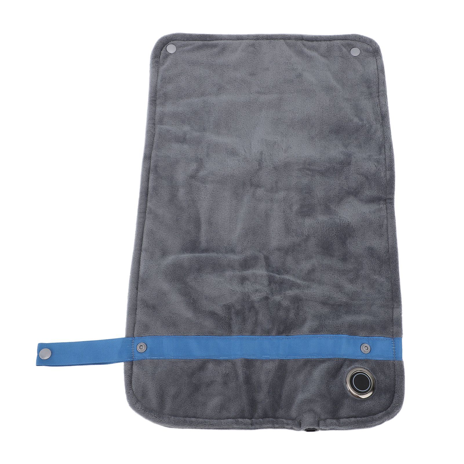 USB Heated Blanket with Temperature Control Mutipurpose Electric Heated Throw Warm Cozy Knee Heating Blanket Home Office Dark Gray - Image 3