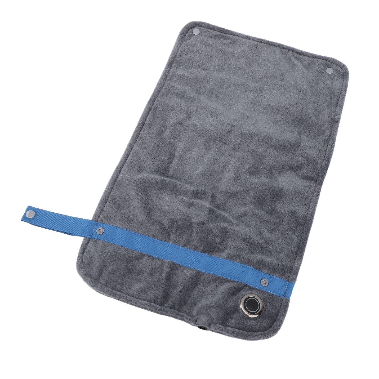 USB Heated Blanket with Temperature Control Mutipurpose Electric Heated Throw Warm Cozy Knee Heating Blanket Home Office Dark Gray - Image 4