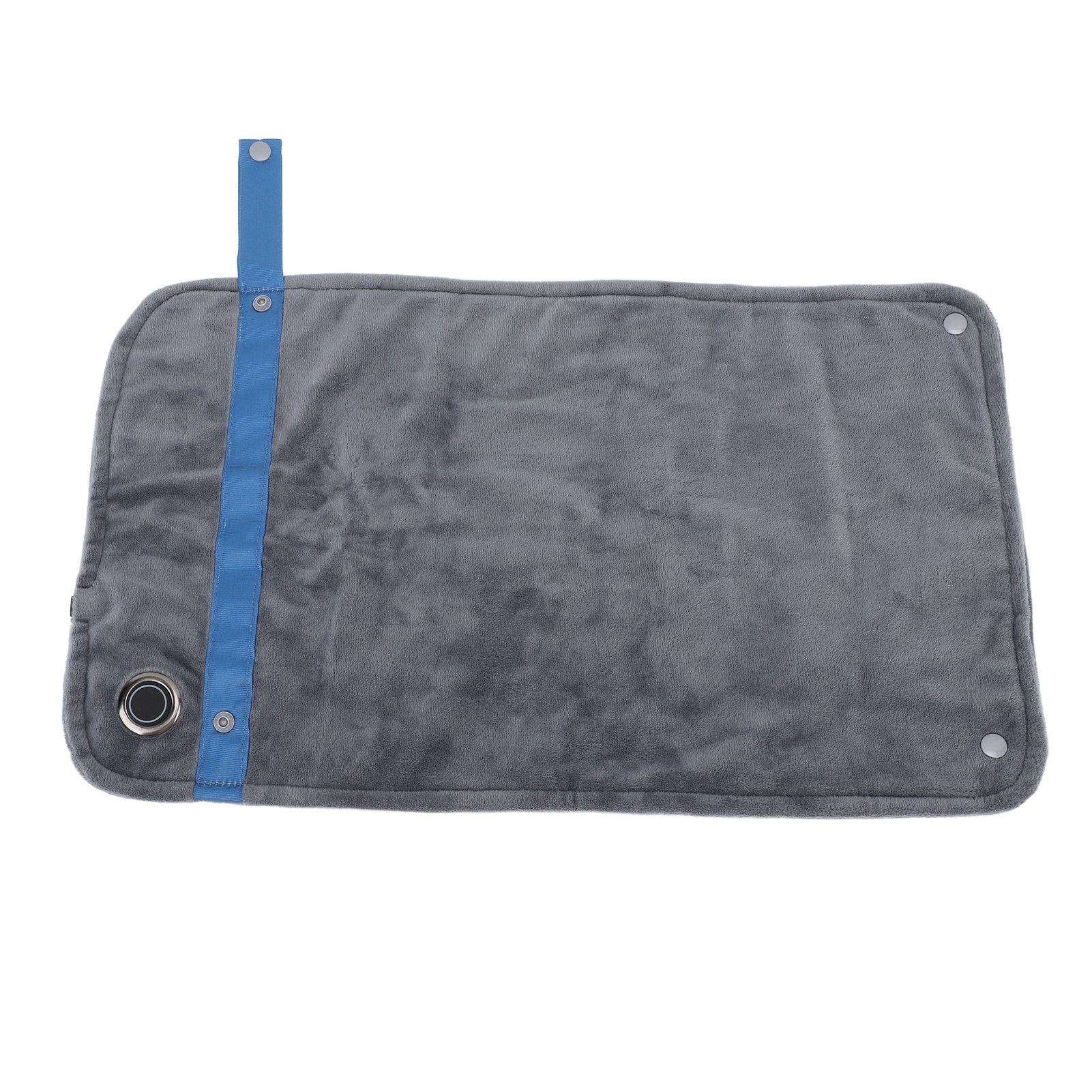 USB Heated Blanket with Temperature Control Mutipurpose Electric Heated Throw Warm Cozy Knee Heating Blanket Home Office Dark Gray - Image 5