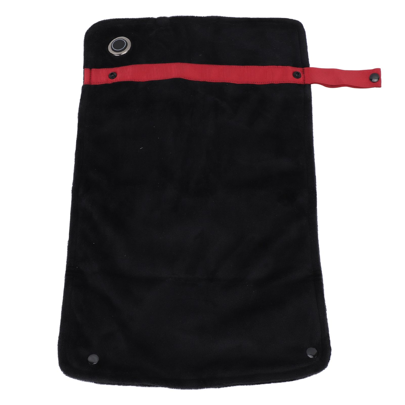 USB Heated Blanket with Temperature Control Mutipurpose Electric Heated Throw Warm Cozy Knee Heating Blanket Home Office Black - Image 2