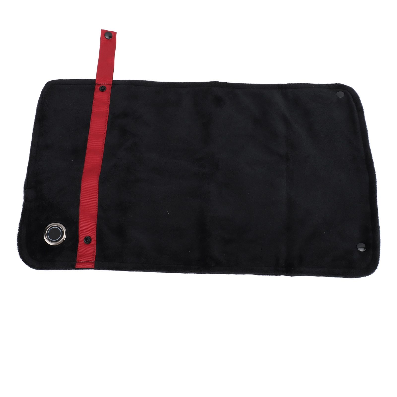 USB Heated Blanket with Temperature Control Mutipurpose Electric Heated Throw Warm Cozy Knee Heating Blanket Home Office Black - Image 5