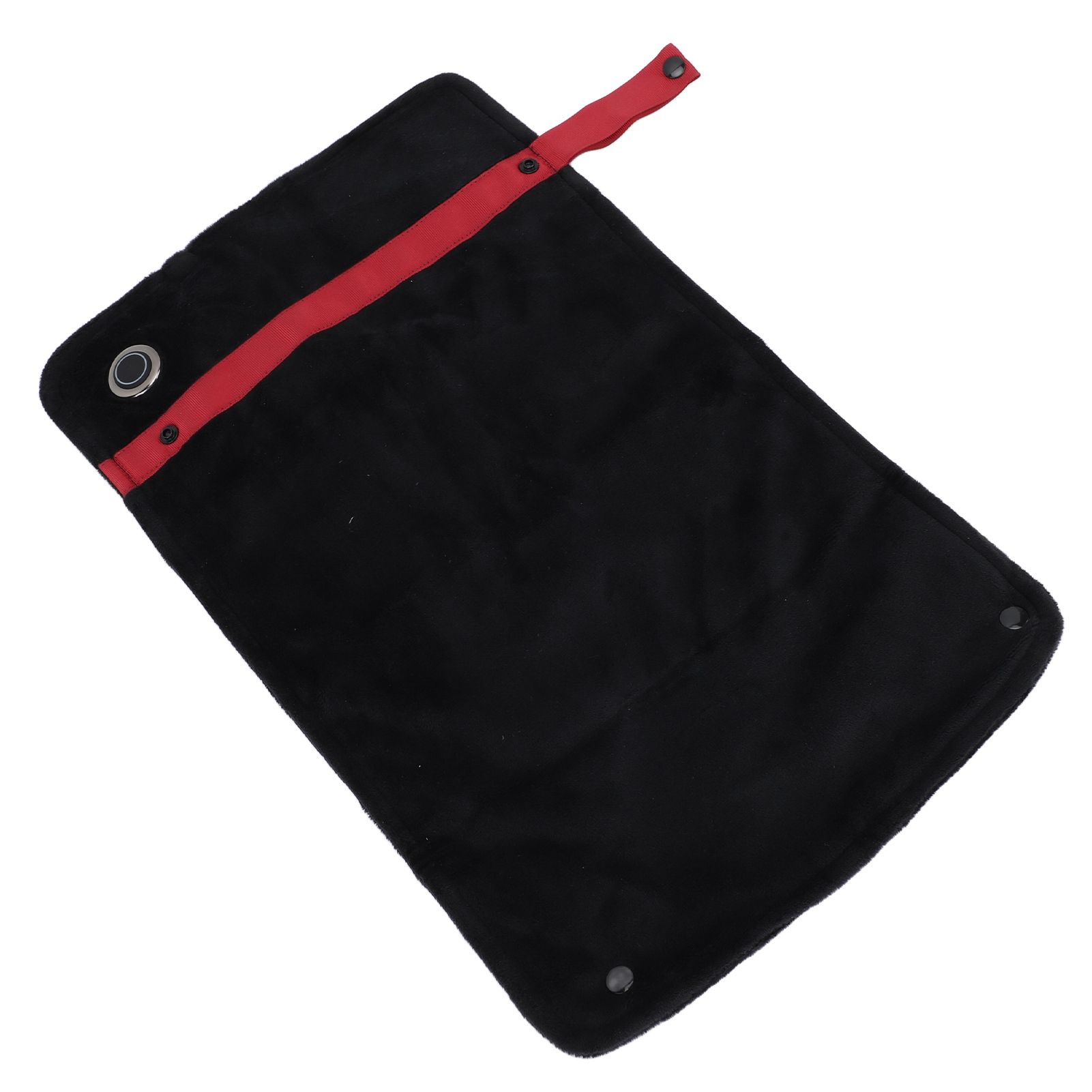 USB Heated Blanket with Temperature Control Mutipurpose Electric Heated Throw Warm Cozy Knee Heating Blanket Home Office Black - Image 7