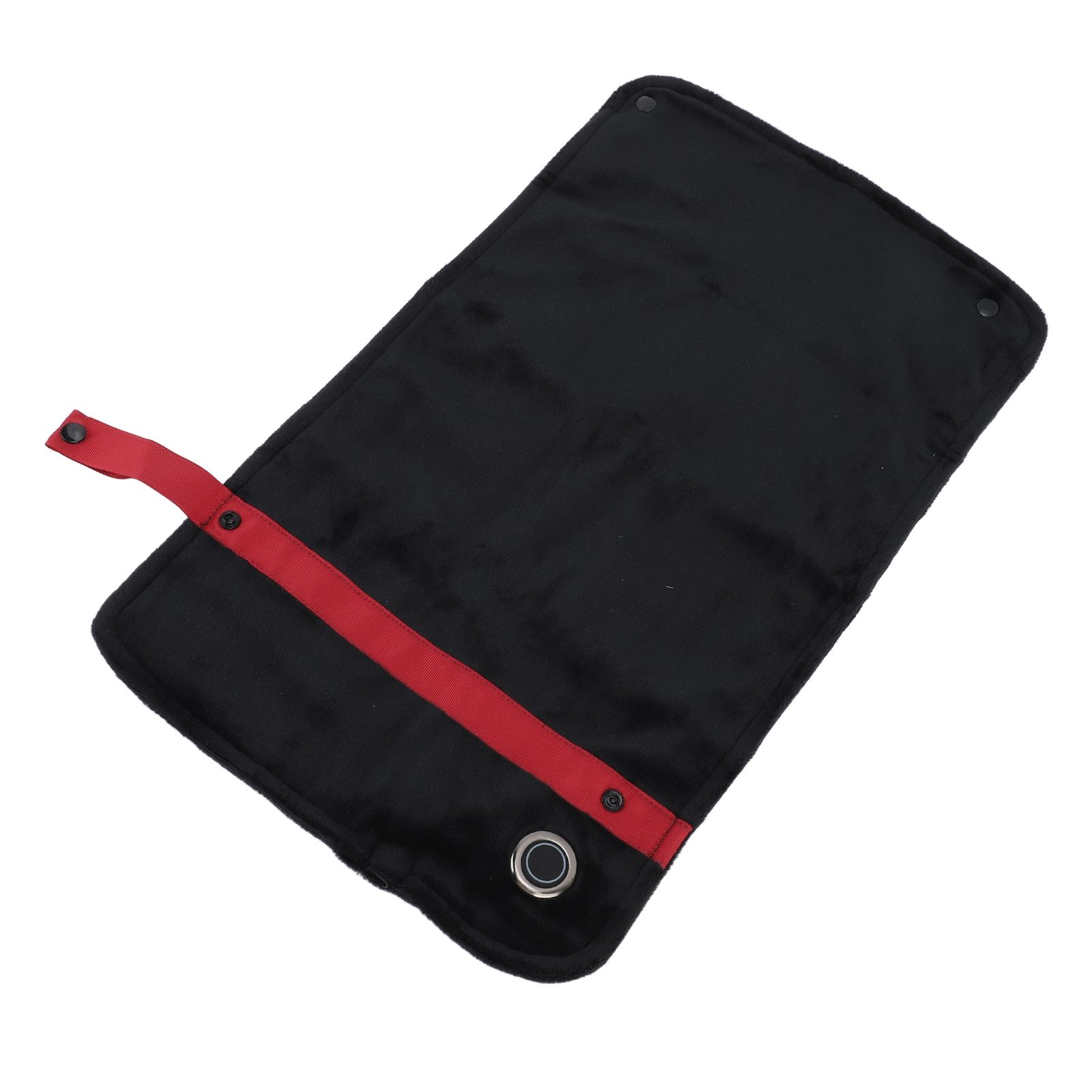 USB Heated Blanket with Temperature Control Mutipurpose Electric Heated Throw Warm Cozy Knee Heating Blanket Home Office Black - Image 8