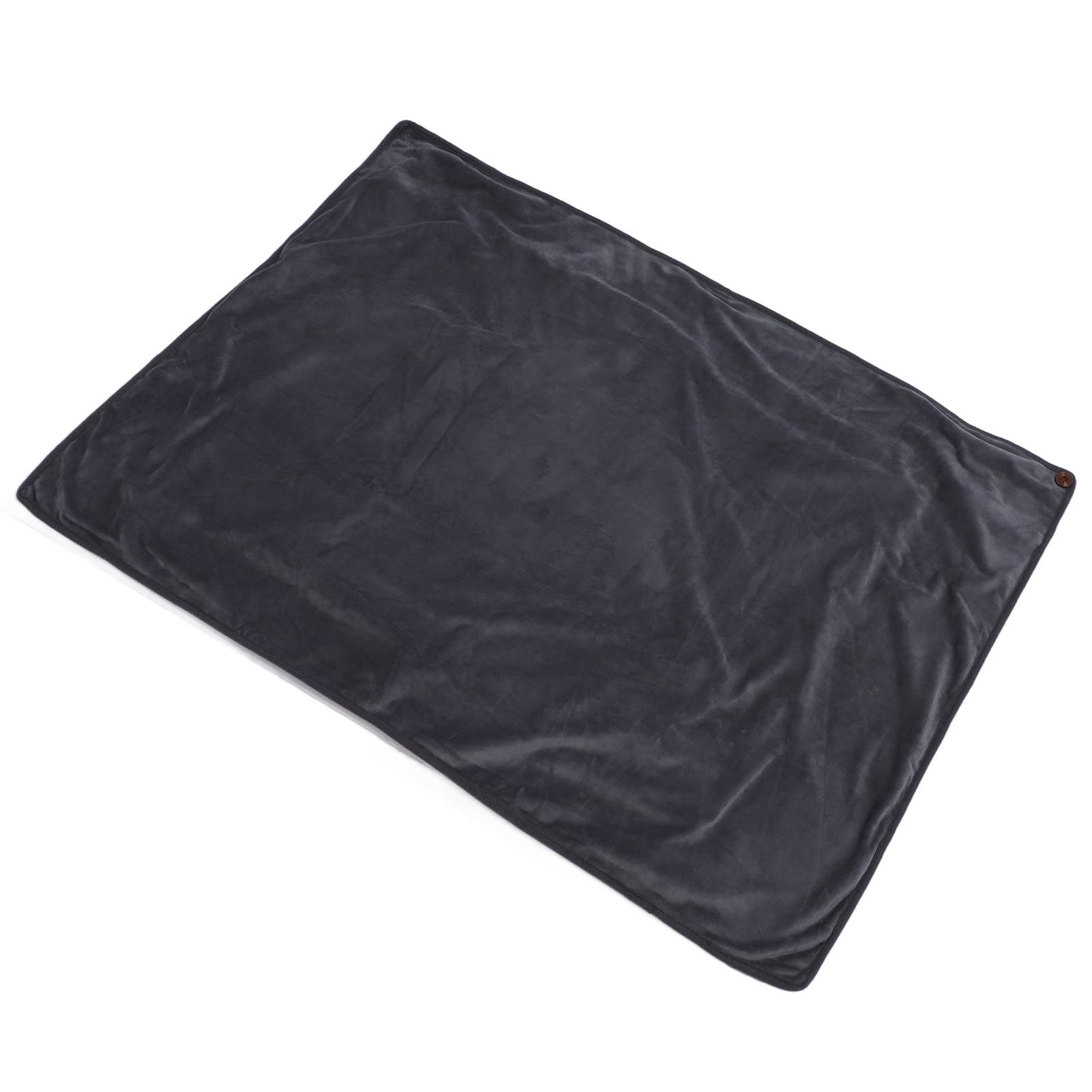 Heating Blanket Multifunctional Adjustable Temperature Control USB Electric Heated Blanket Grey - Image 5