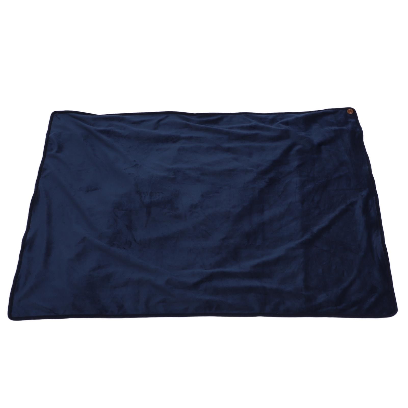 Heating Blanket Multifunctional Adjustable Temperature Control USB Electric Heated Blanket Navy Blue - Image 4