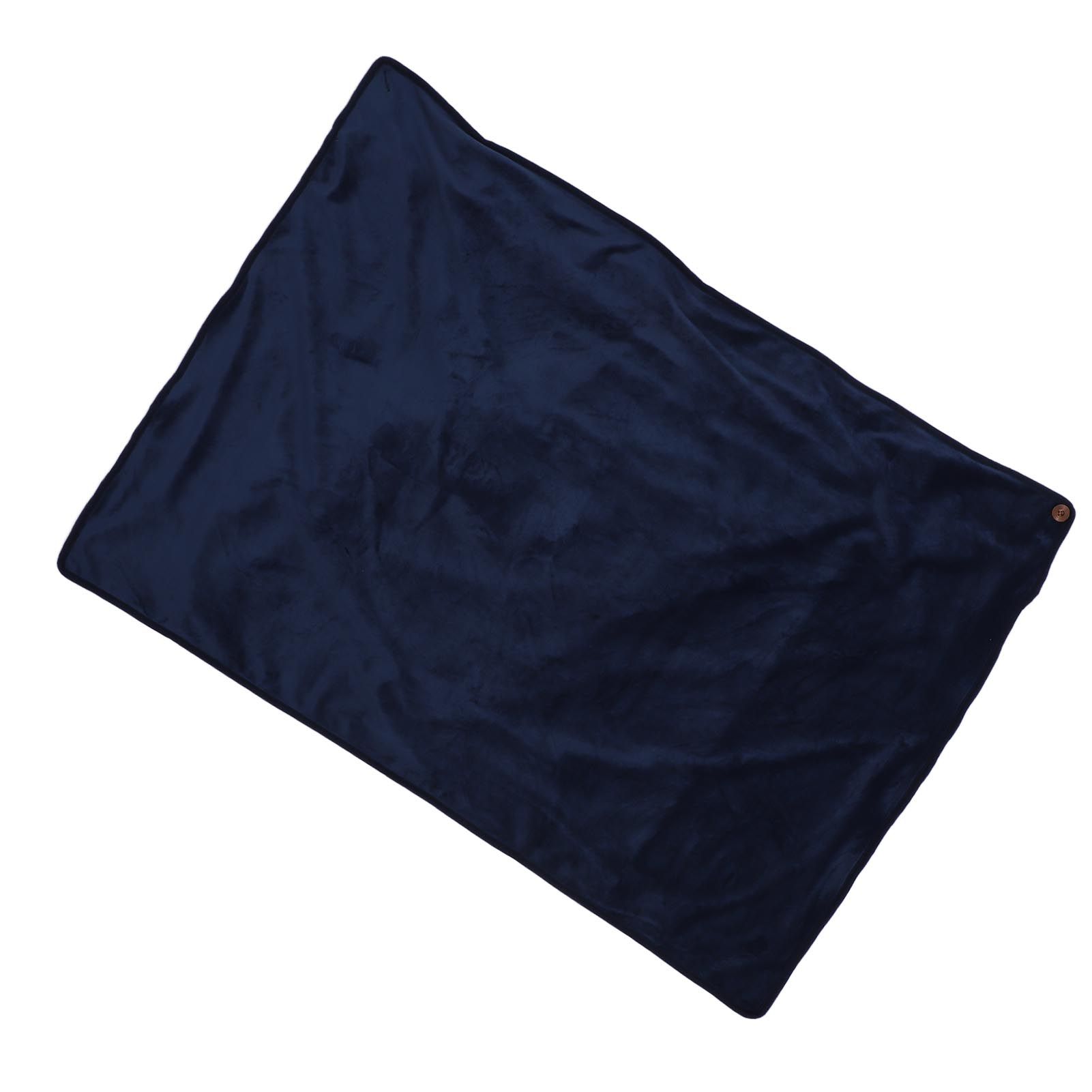 Heating Blanket Multifunctional Adjustable Temperature Control USB Electric Heated Blanket Navy Blue - Image 7