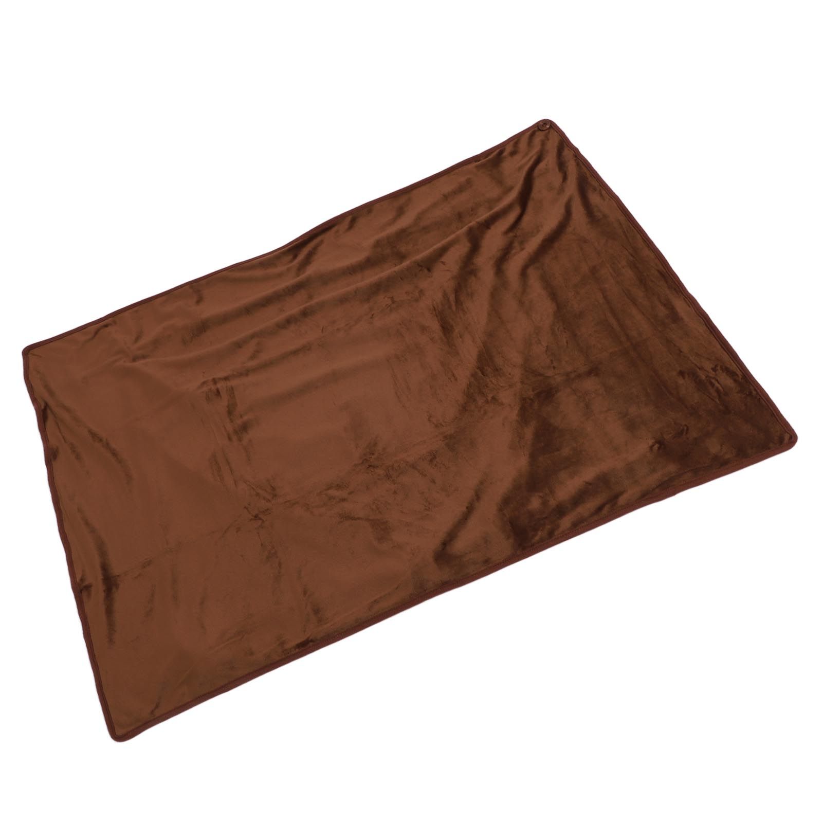 Heating Blanket Multifunctional Adjustable Temperature Control USB Electric Heated Blanket Coffee Color - Image 8