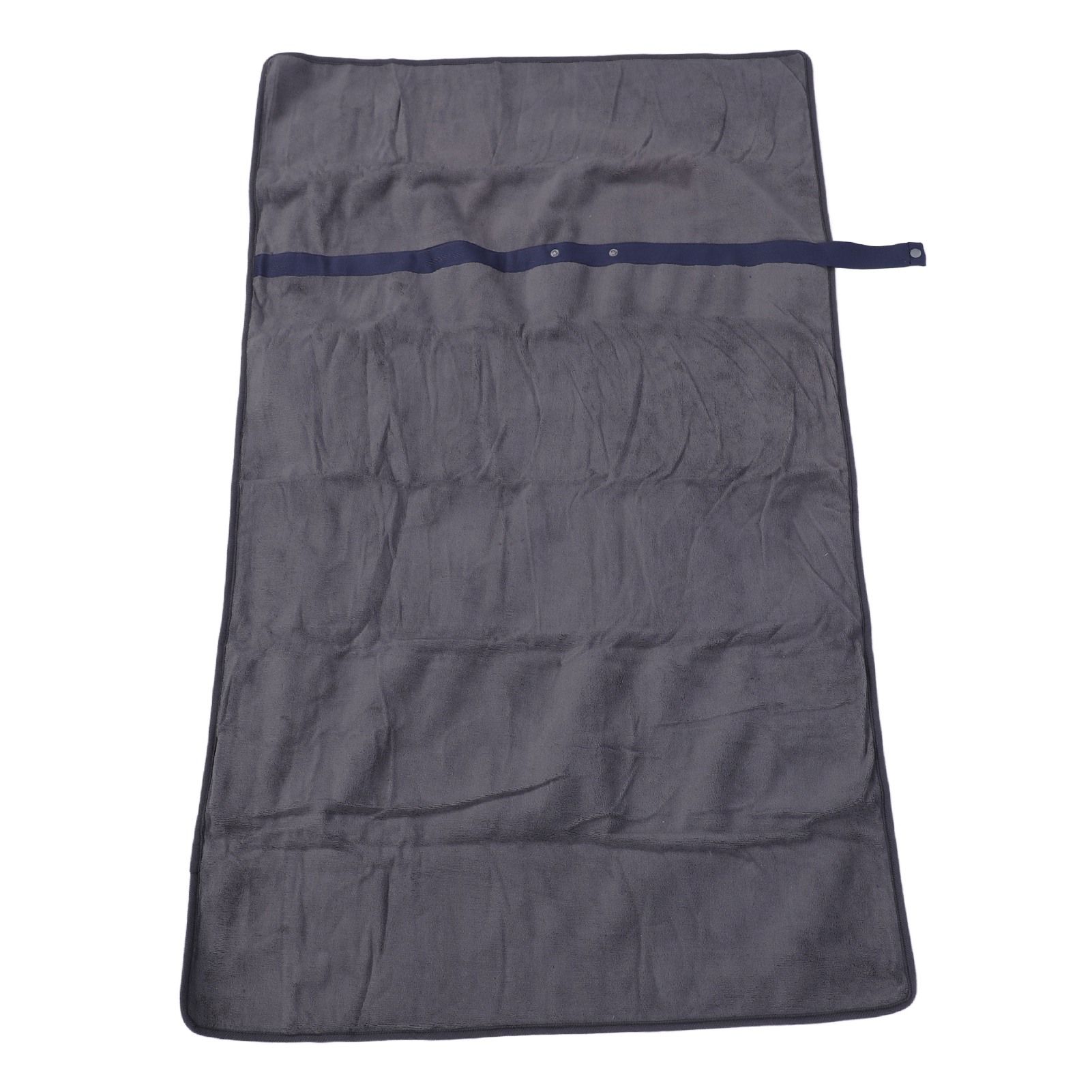 Warming Electric Blanket USB Polyester Fiber Multifunctional Adjustable Fast Heating Shawl for Camping Outdoor Activities Dark Gray - Image 1