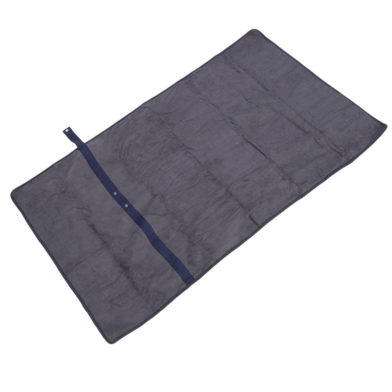 Warming Electric Blanket USB Polyester Fiber Multifunctional Adjustable Fast Heating Shawl for Camping Outdoor Activities Dark Gray - Image 3