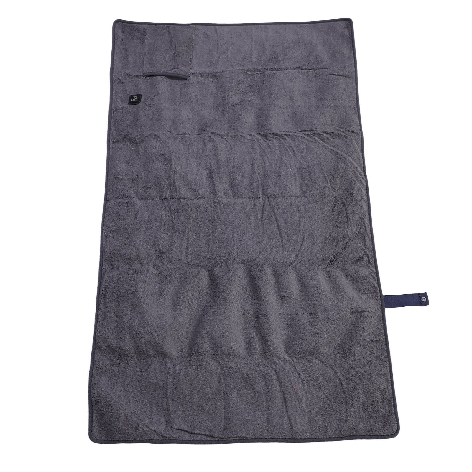 Warming Electric Blanket USB Polyester Fiber Multifunctional Adjustable Fast Heating Shawl for Camping Outdoor Activities Dark Gray - Image 7