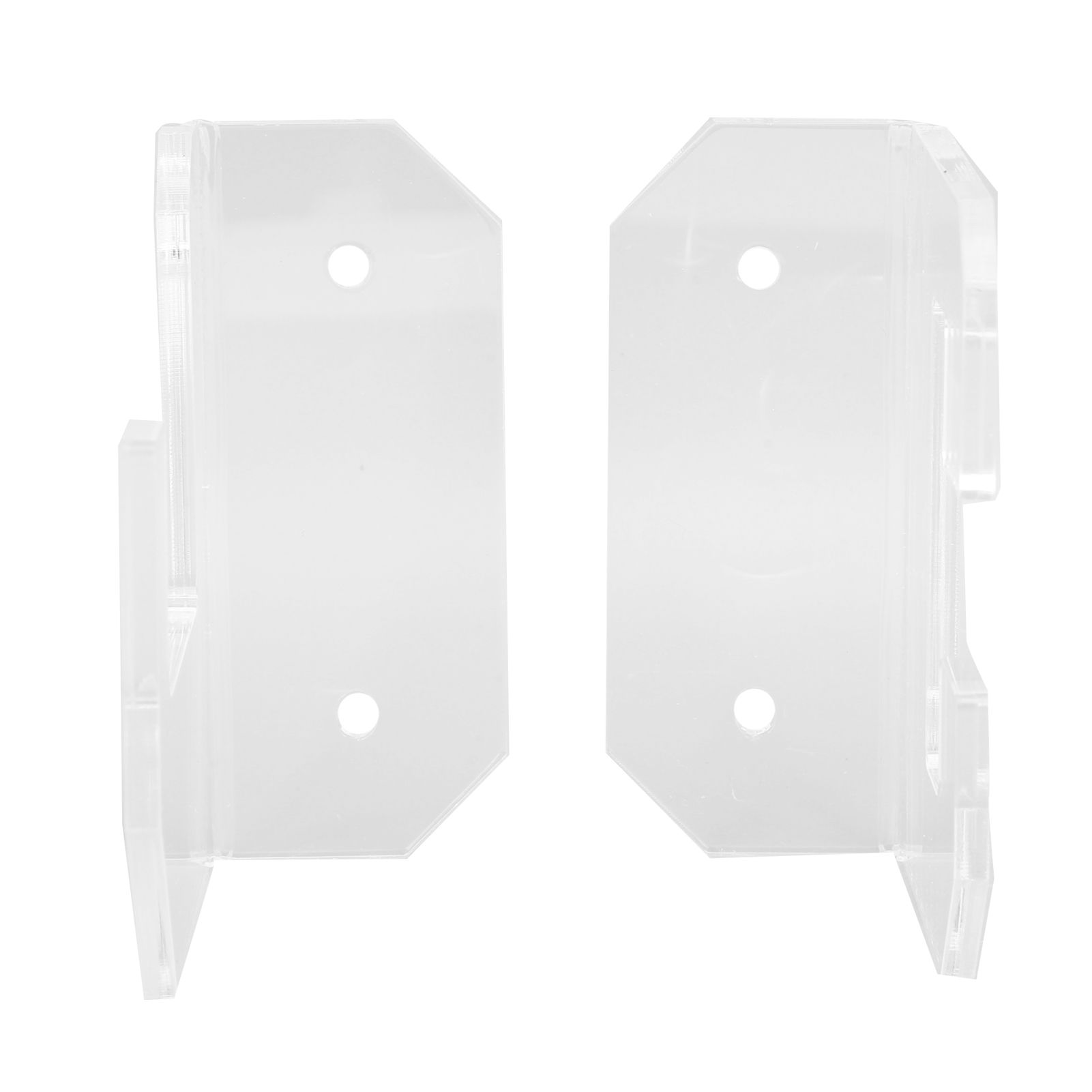 Samurai Sword Holder Horizontal Wall Mount Acrylic Sword Rack Flat Blade Display Stand with Screws Transparent - Image 3