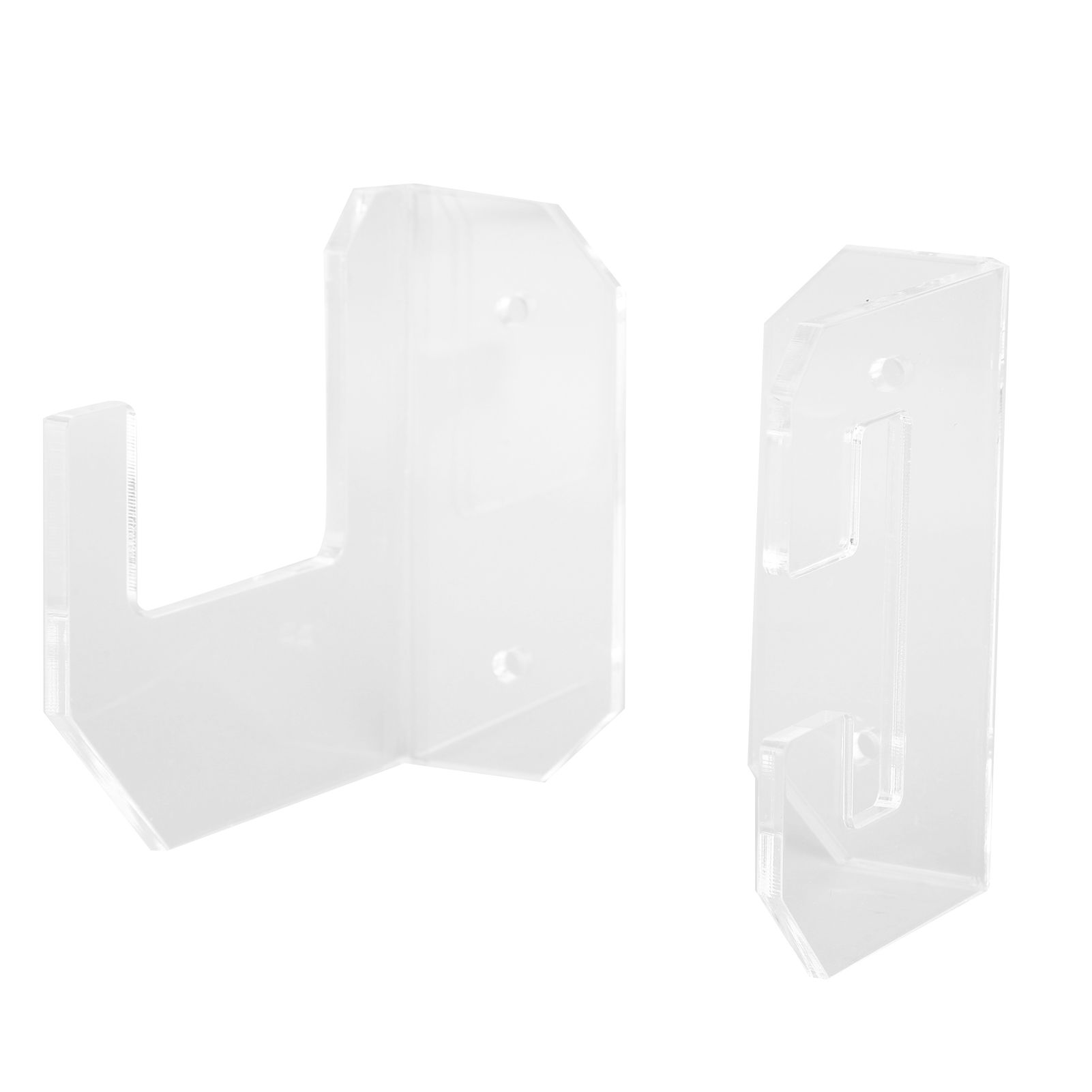 Samurai Sword Holder Horizontal Wall Mount Acrylic Sword Rack Flat Blade Display Stand with Screws Transparent - Image 6