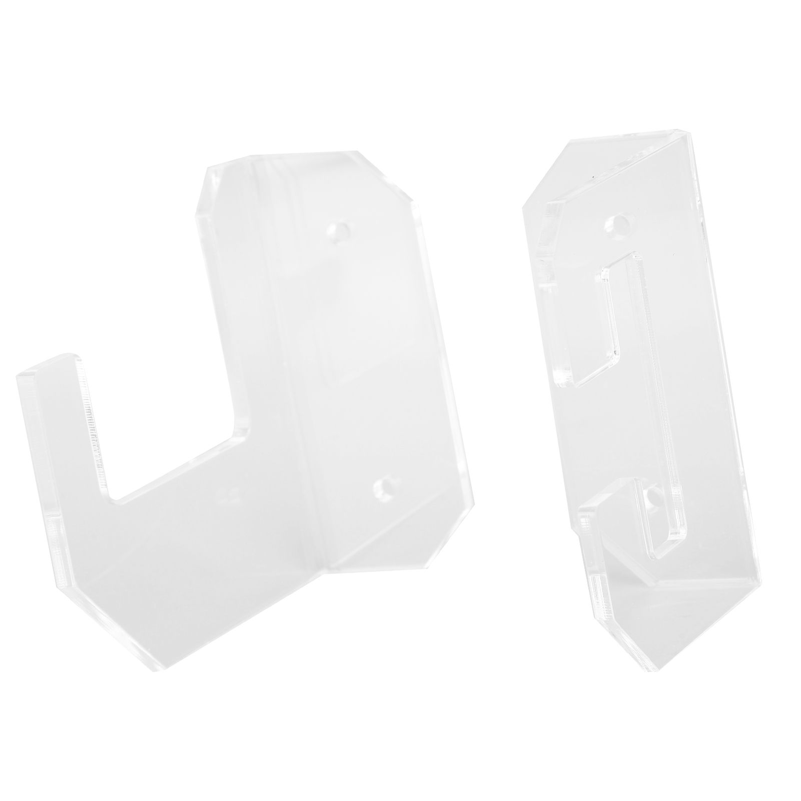 Samurai Sword Holder Horizontal Wall Mount Acrylic Sword Rack Flat Blade Display Stand with Screws Transparent - Image 8