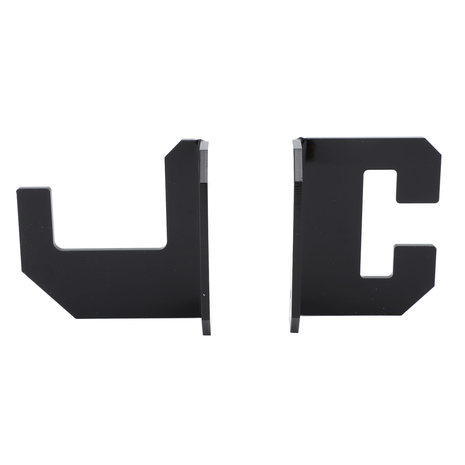Samurai Sword Holder Horizontal Wall Mount Acrylic Sword Rack Flat Blade Display Stand with Screws Black - Image 8