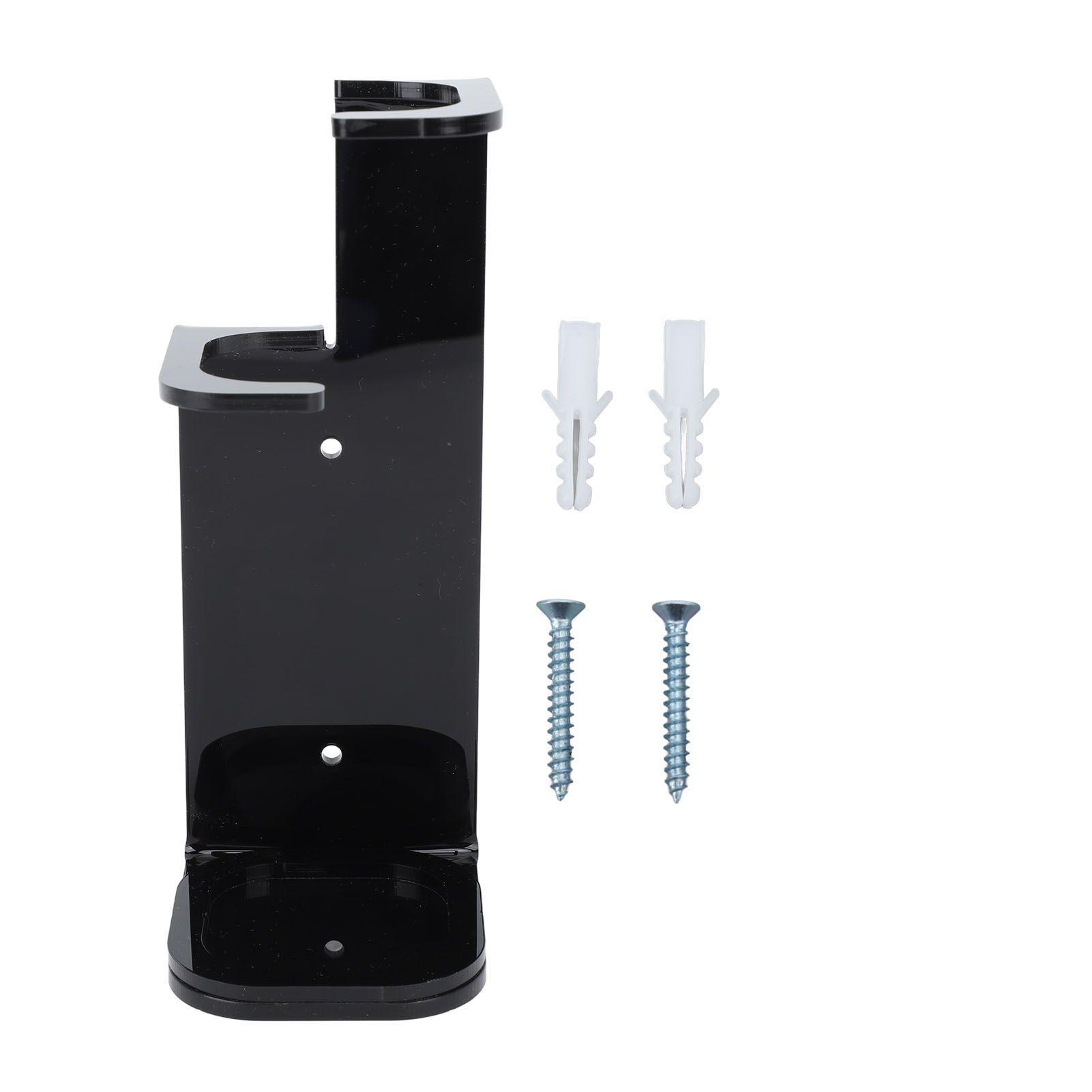Lightsaber Wall Mount Stand Acrylic Stable Wall Mounted Lightsaber Display Rack for Home Bedroom Black - Image 1