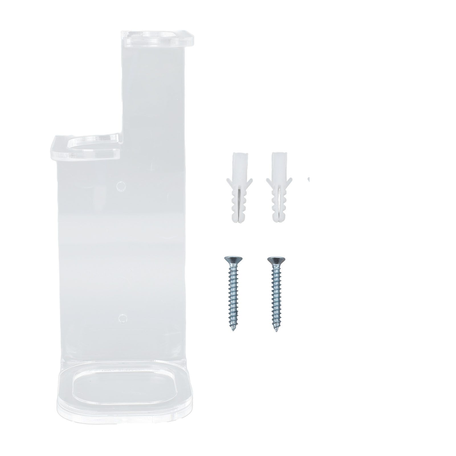 Lightsaber Wall Mount Stand Acrylic Stable Wall Mounted Lightsaber Display Rack for Home Bedroom Transparent - Image 1
